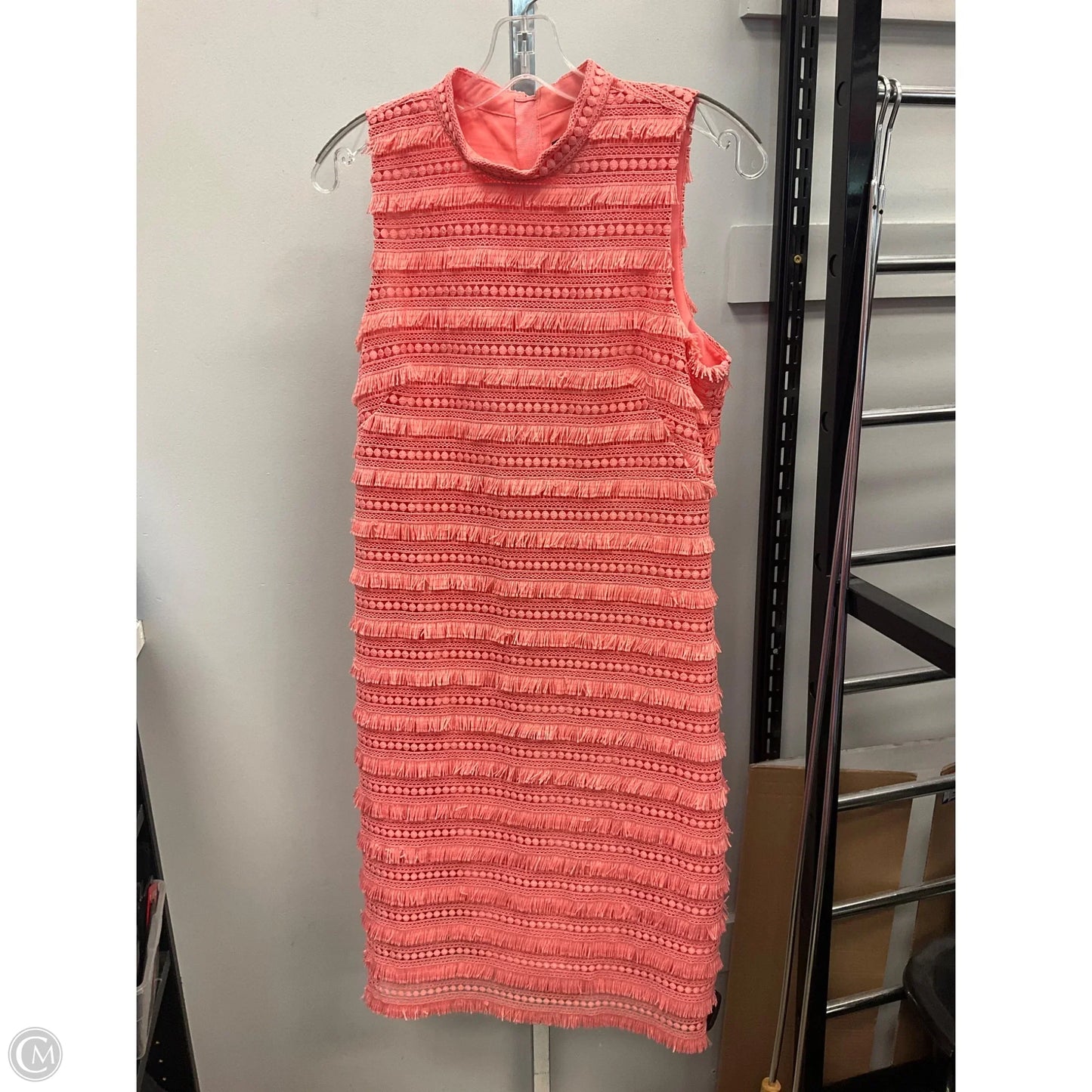 Dress Casual Midi By J. Crew In Coral, Size: 4
