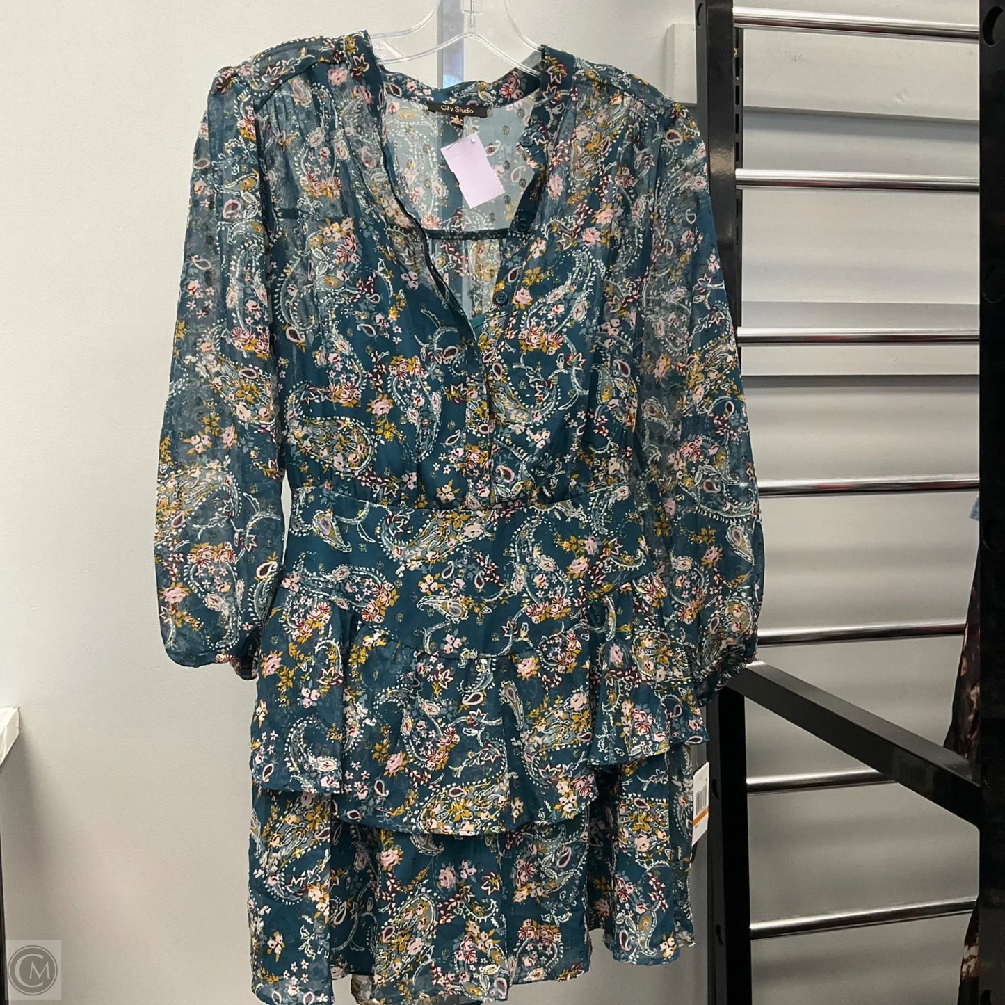 Dress Casual Short By Cmc In Floral Print, Size: S