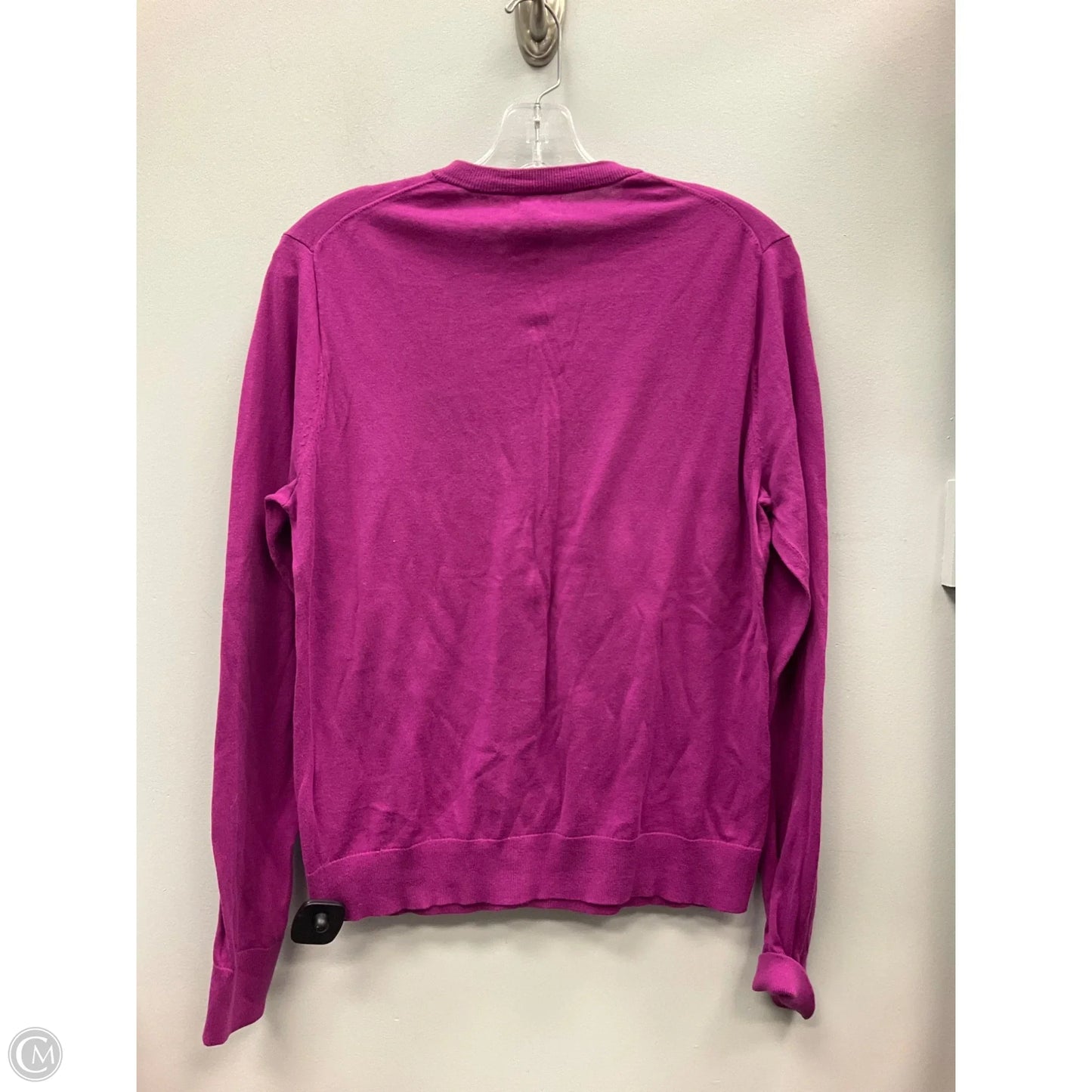 Sweater Cardigan By J. Crew In Pink, Size: L