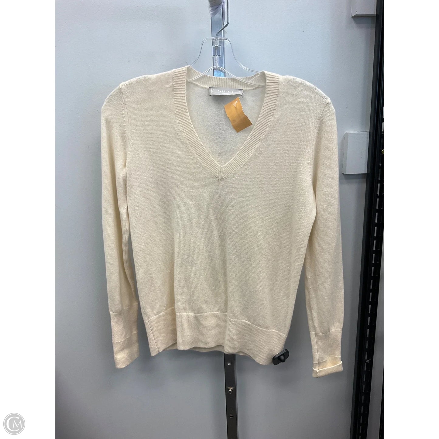 Sweater Cashmere By Everlane In Cream, Size: Xs