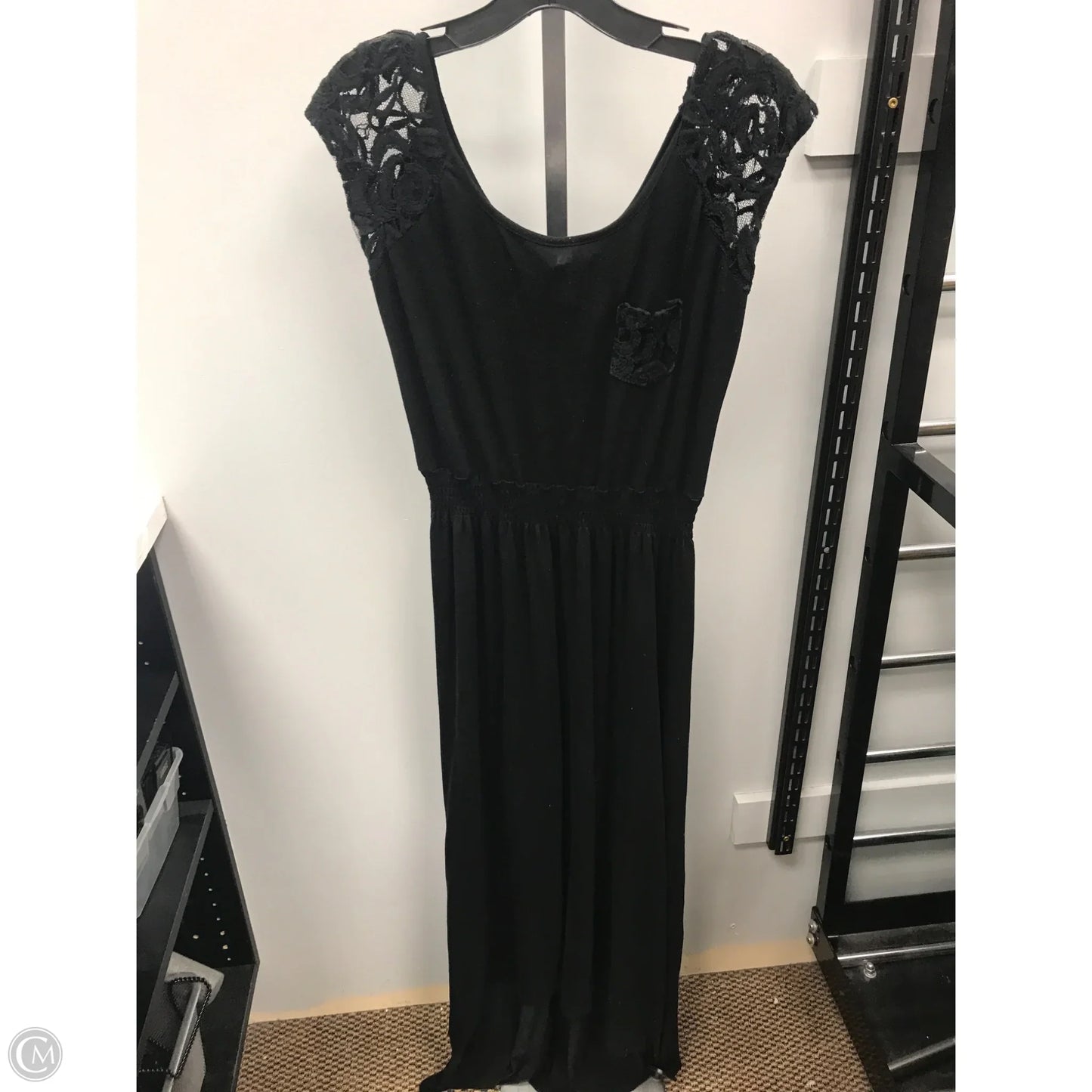 Dress Casual Maxi By Xhilaration In Black, Size: M