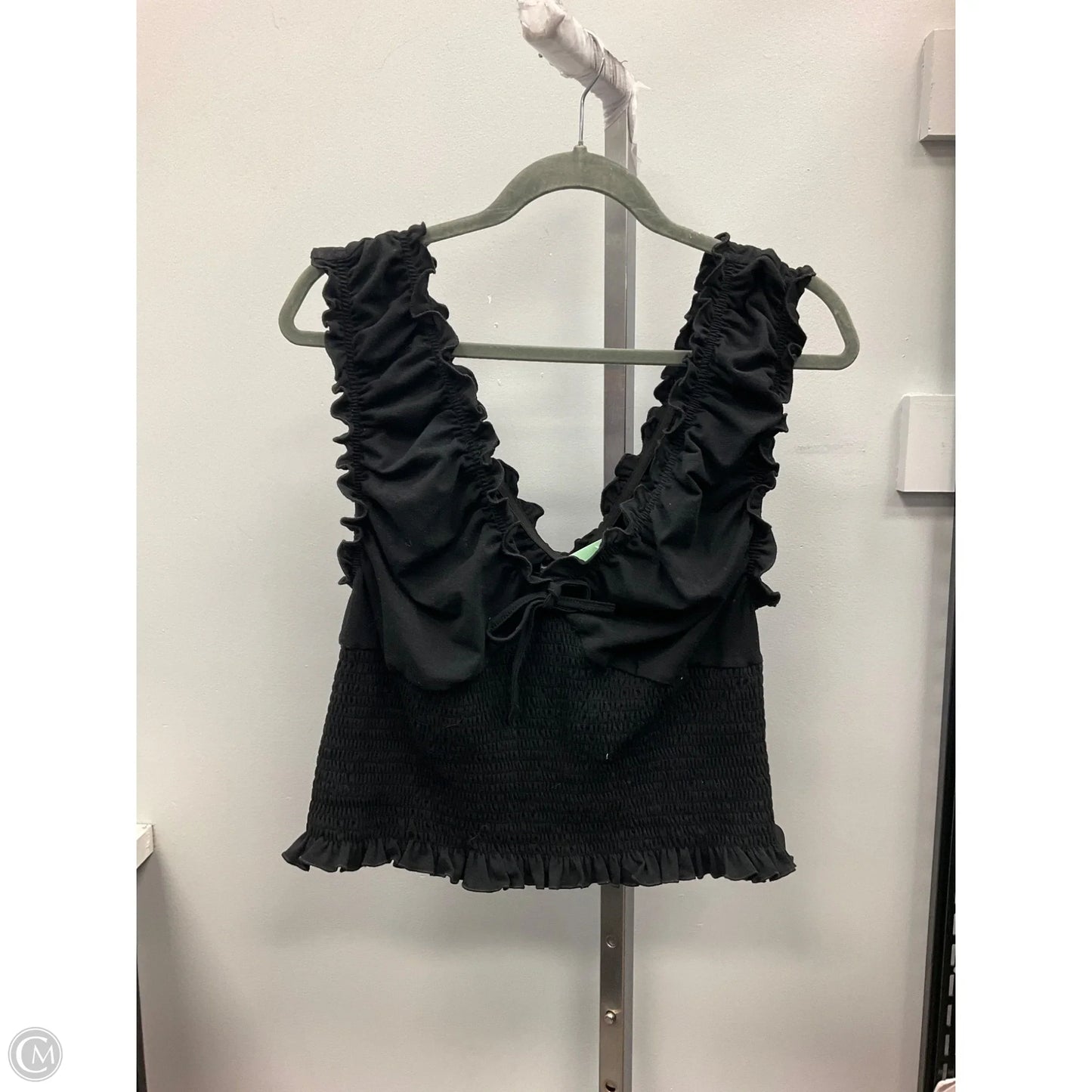 Top Sleeveless By Shein In Black, Size: 1x