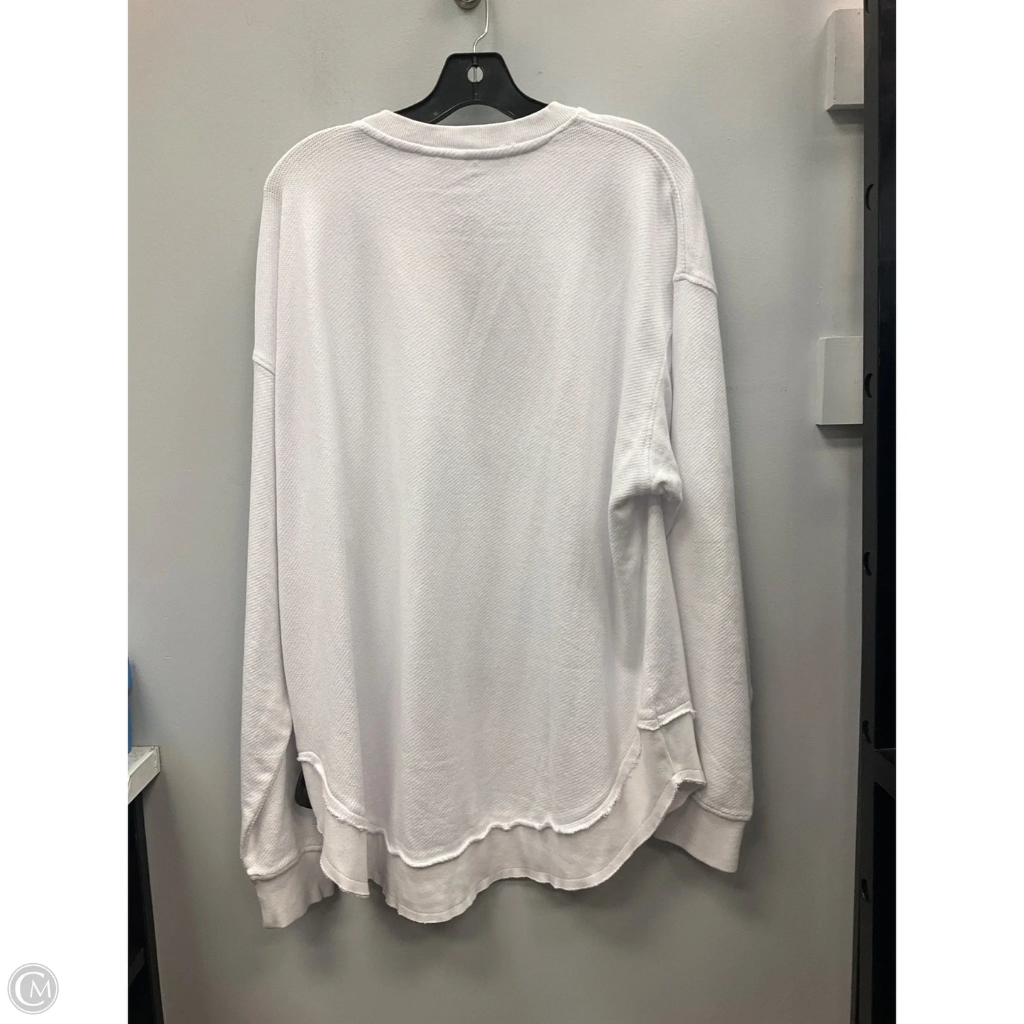 Sweatshirt Crewneck By Cmc In White, Size: Xl