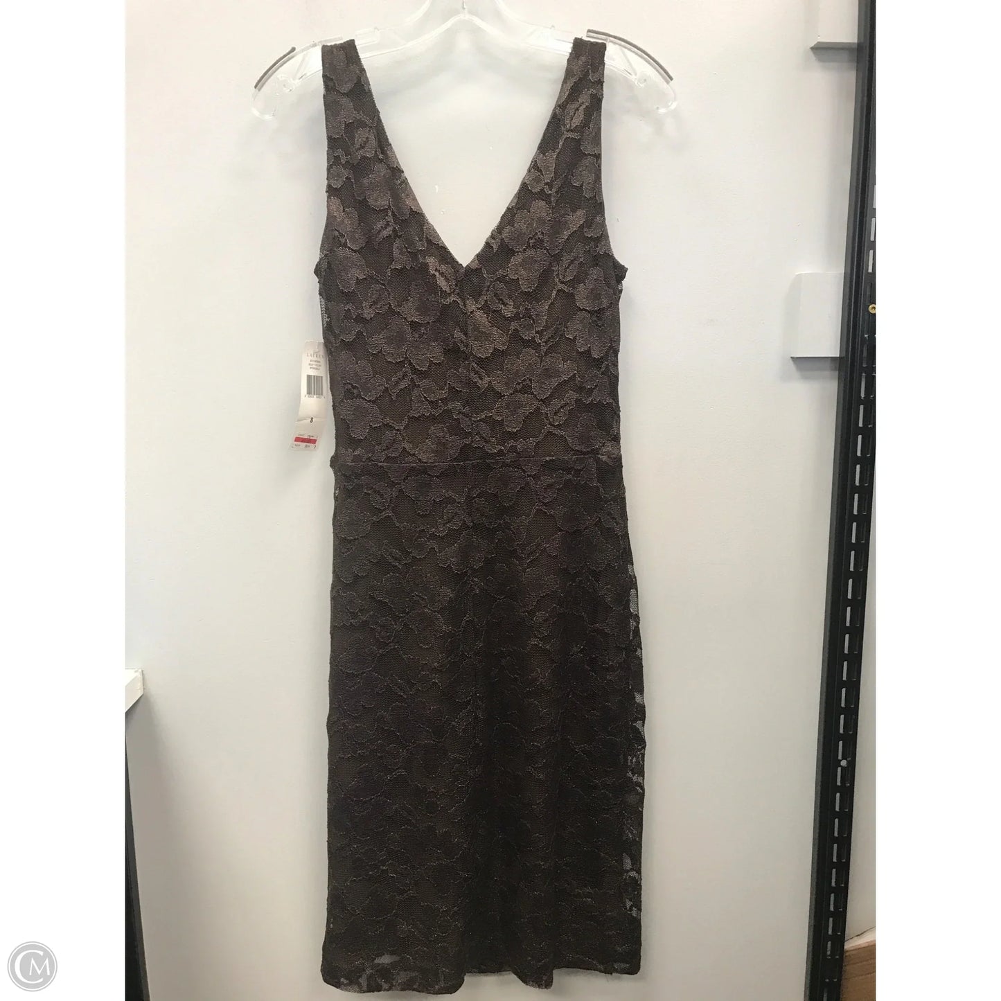 Dress Party Short By Lauren By Ralph Lauren In Brown, Size: 8