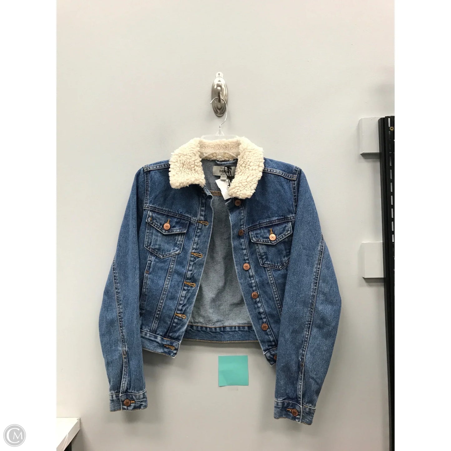Jacket Denim By New Look In Blue, Size: S