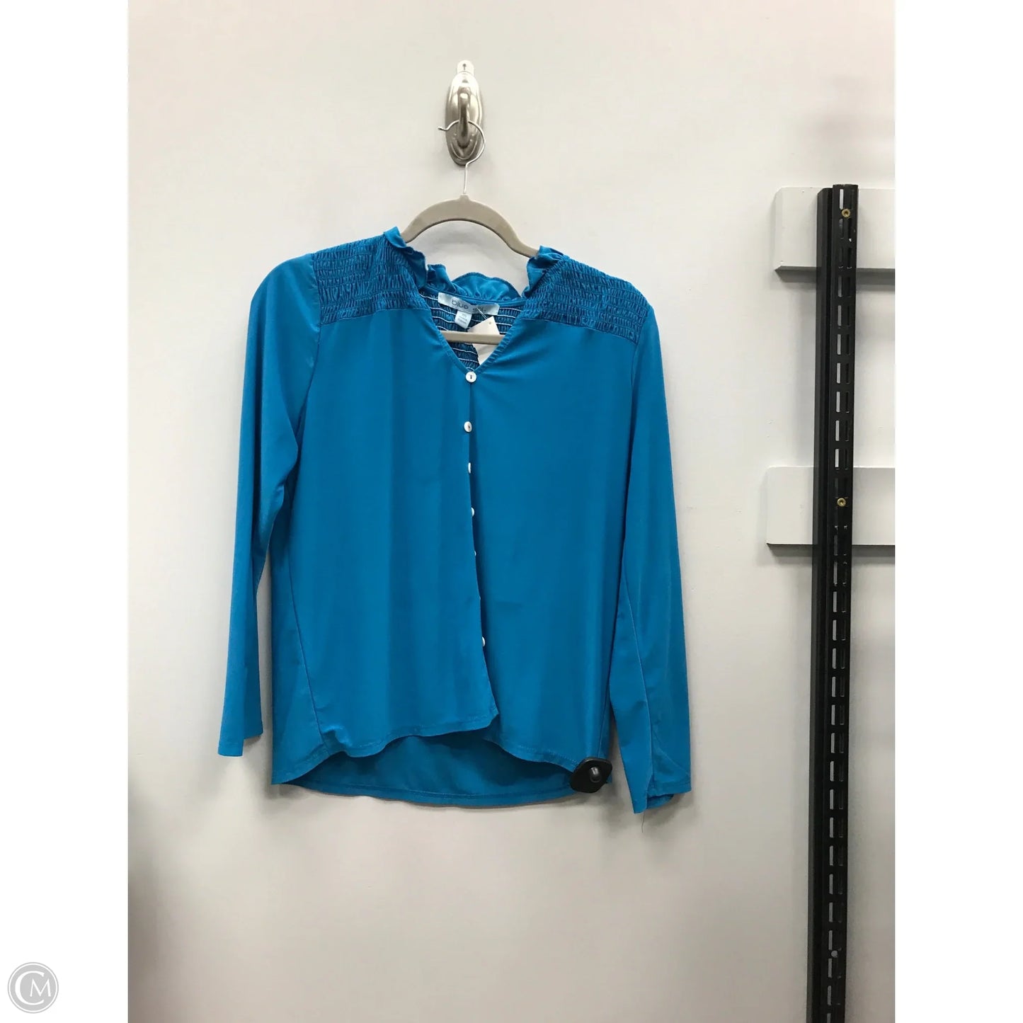 Top Long Sleeve By Blue Sol In Blue, Size: M