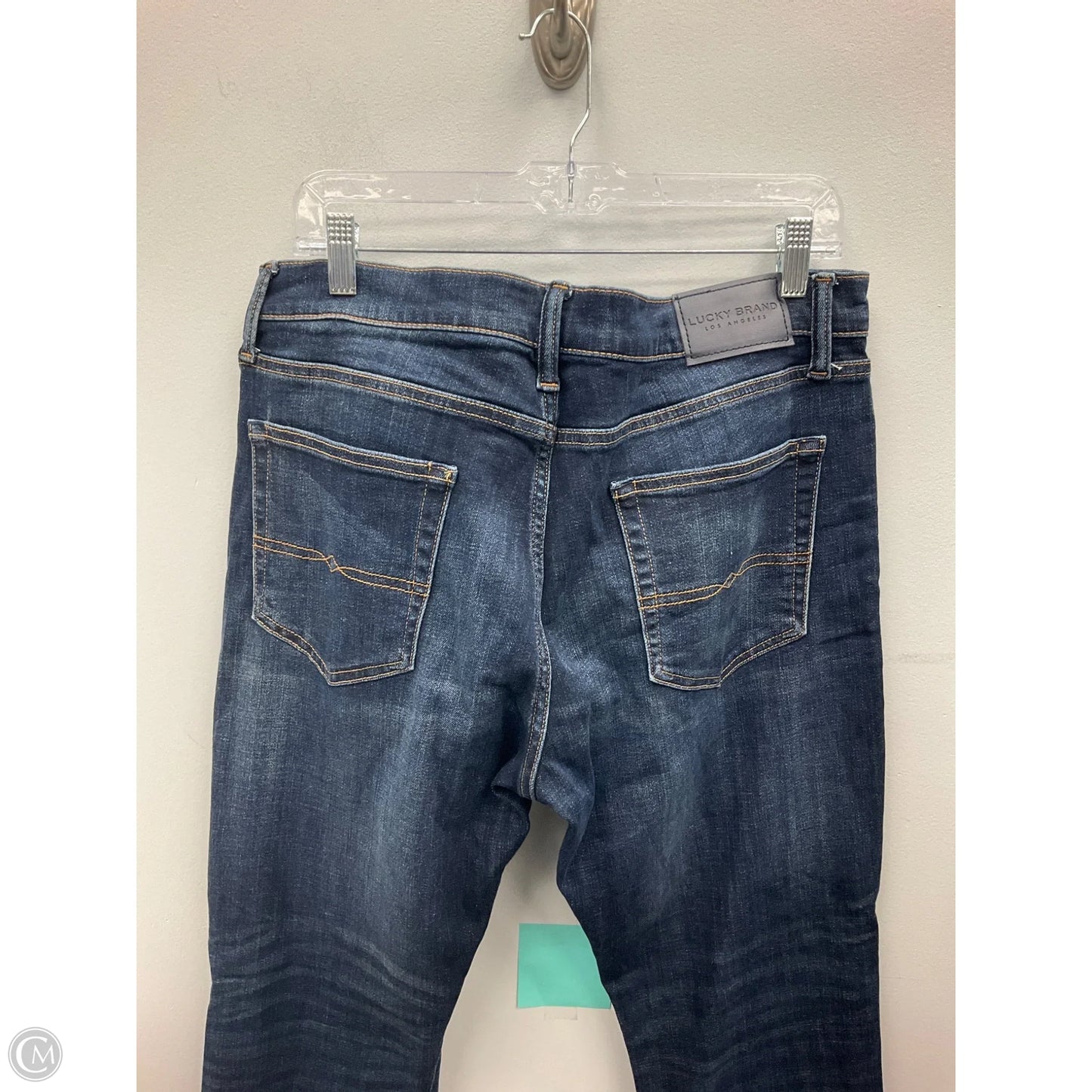 Jeans Straight By Lucky Brand In Blue, Size: 14