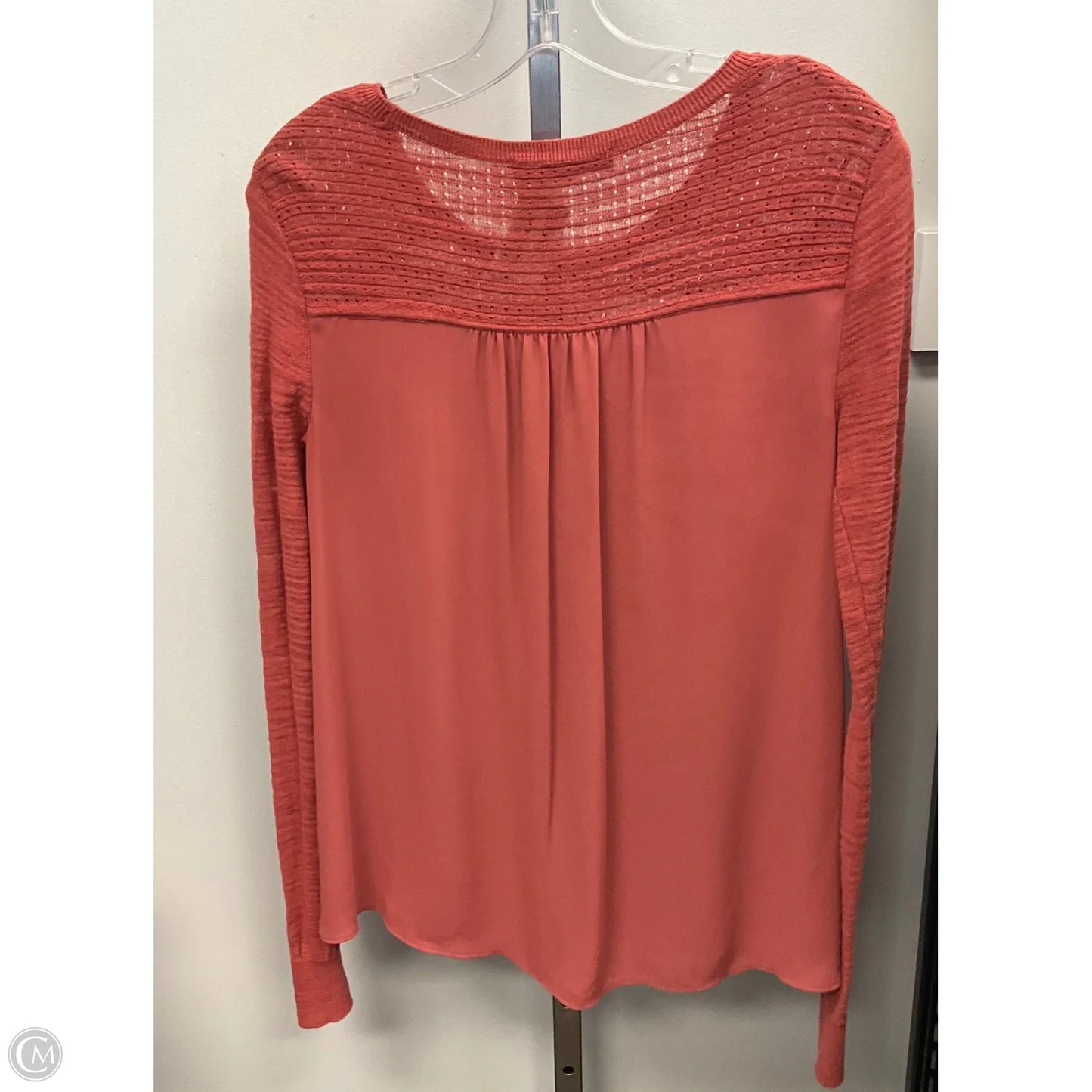 Top Long Sleeve By Loft In Orange, Size: Xxs