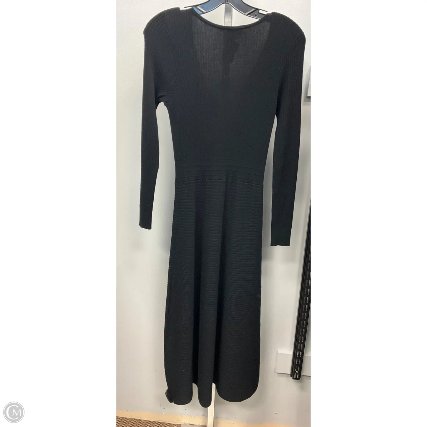 Dress Sweater By Simply Vera In Black, Size: S