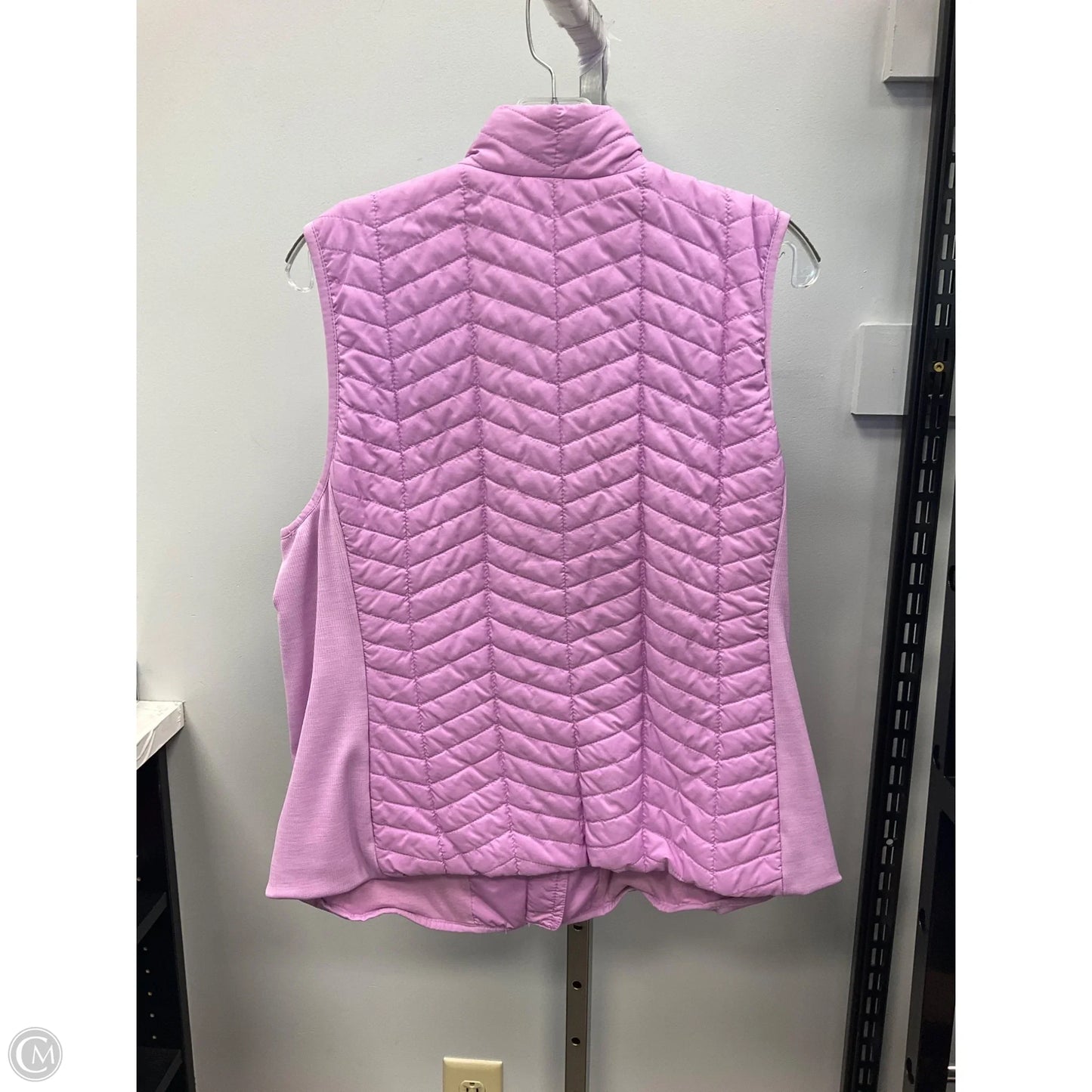 Vest Puffer & Quilted By Talbots In Purple, Size: Xlp