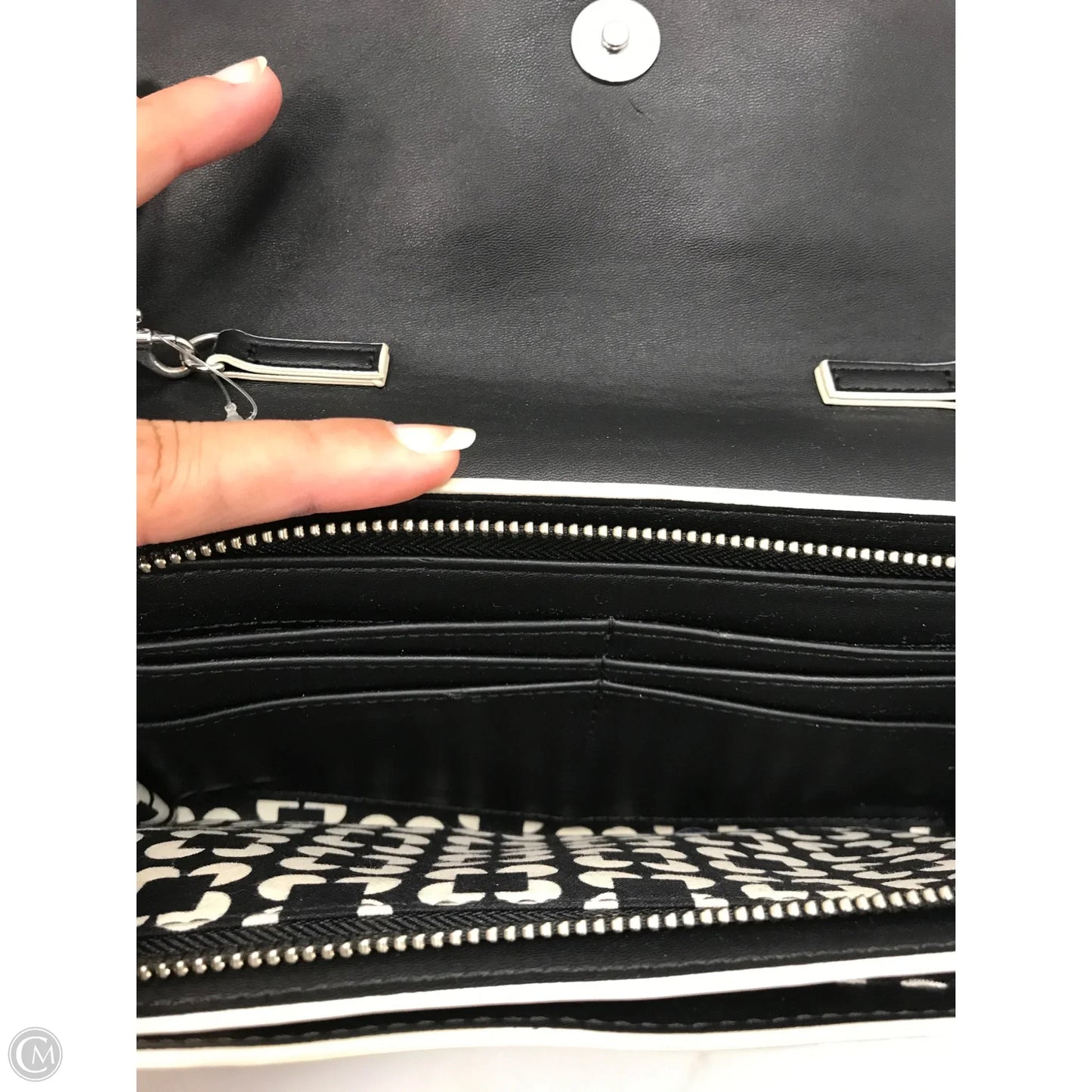 Handbag Leather By Vera Bradley, Size: Small