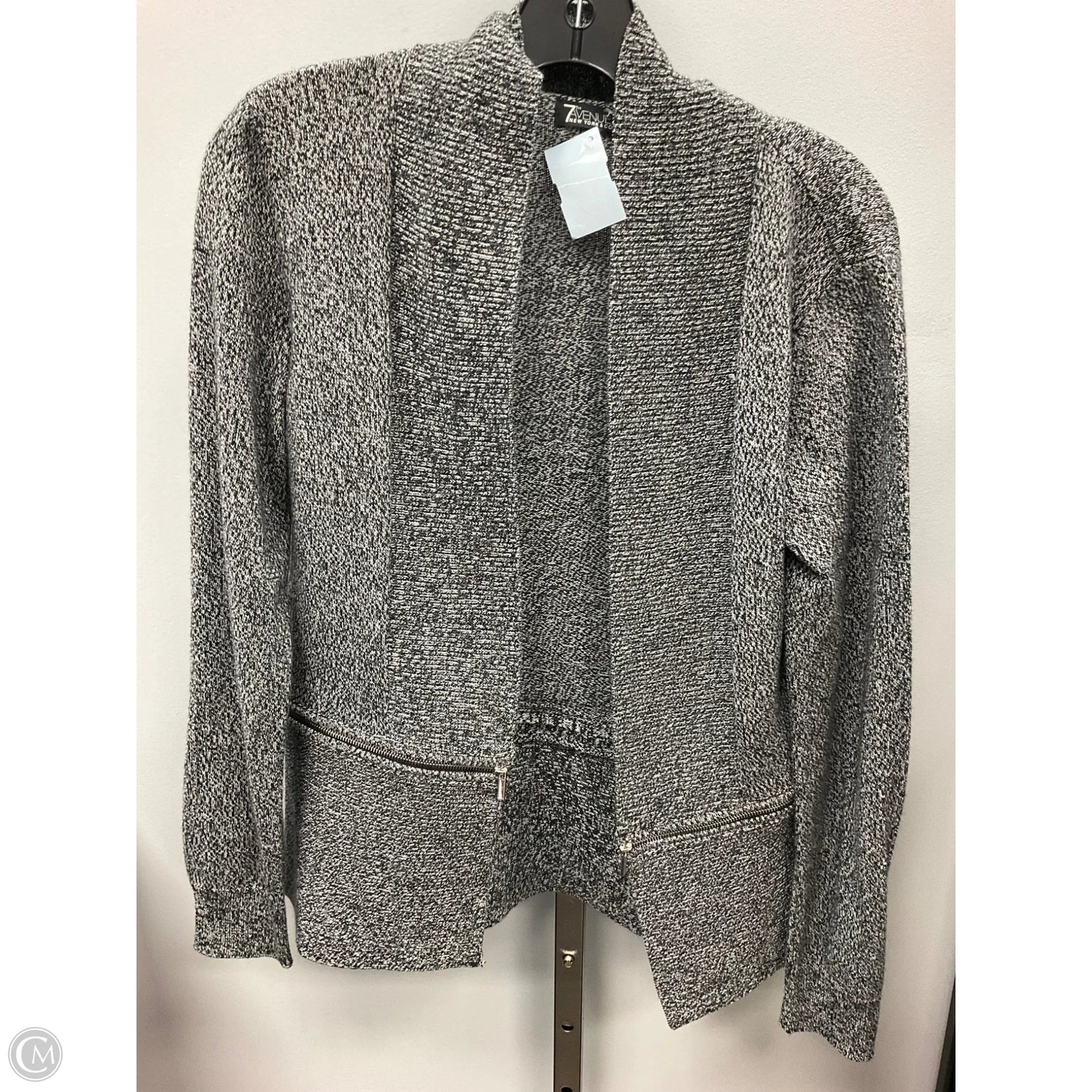 Sweater Cardigan By New York And Co In Grey, Size: S