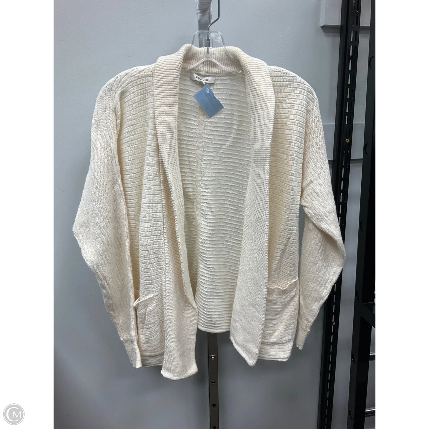 Sweater Cardigan By Madewell In Cream, Size: Xs