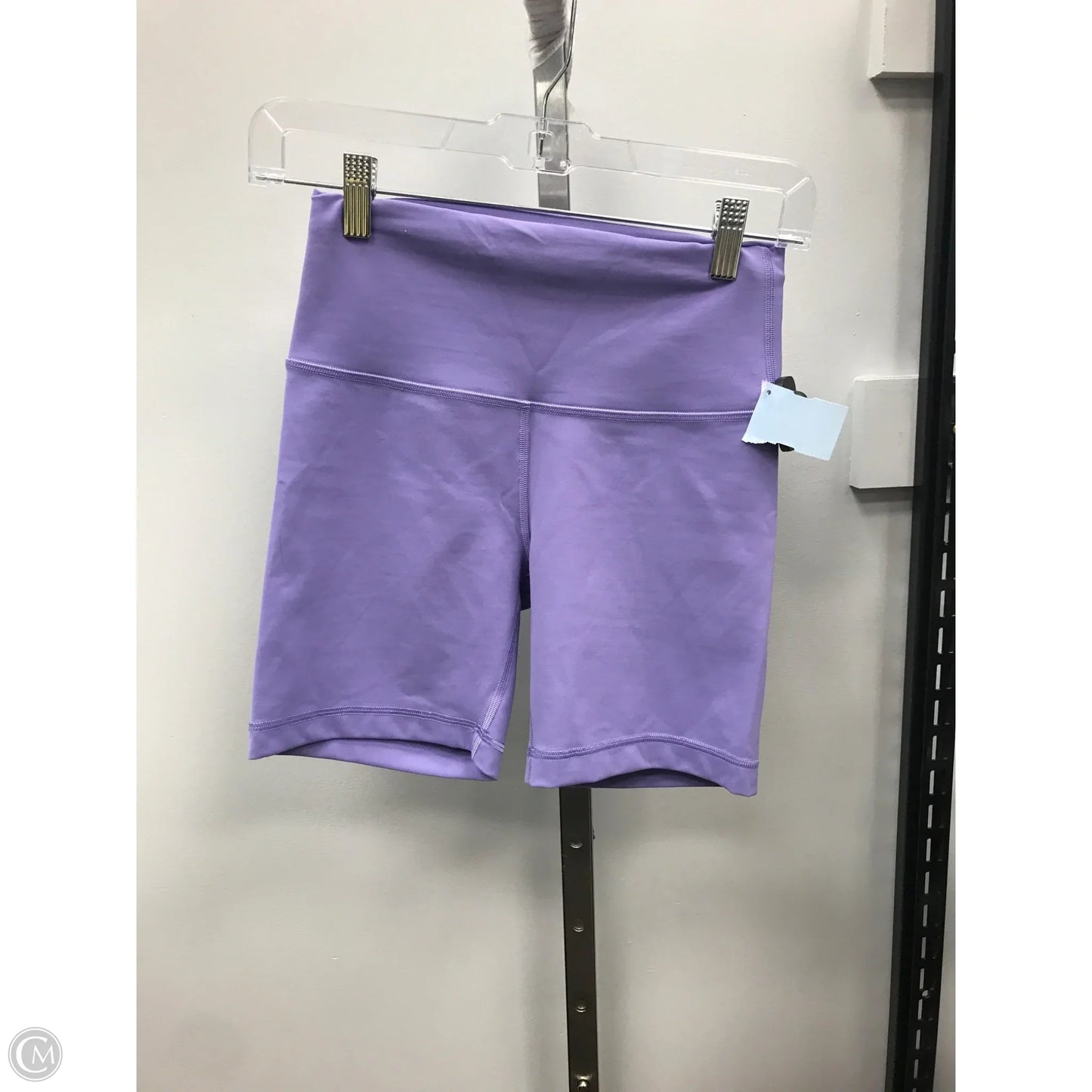 Athletic Shorts By Lululemon In Purple, Size: 6
