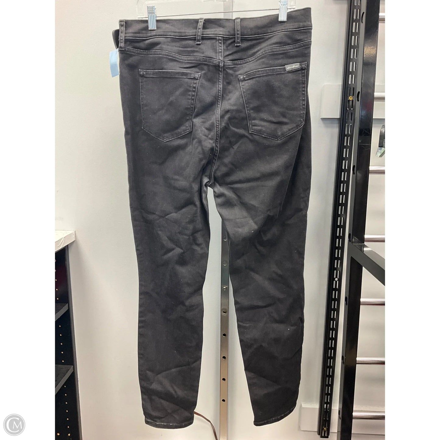 Jeans Skinny By Eddie Bauer In Black, Size: 14