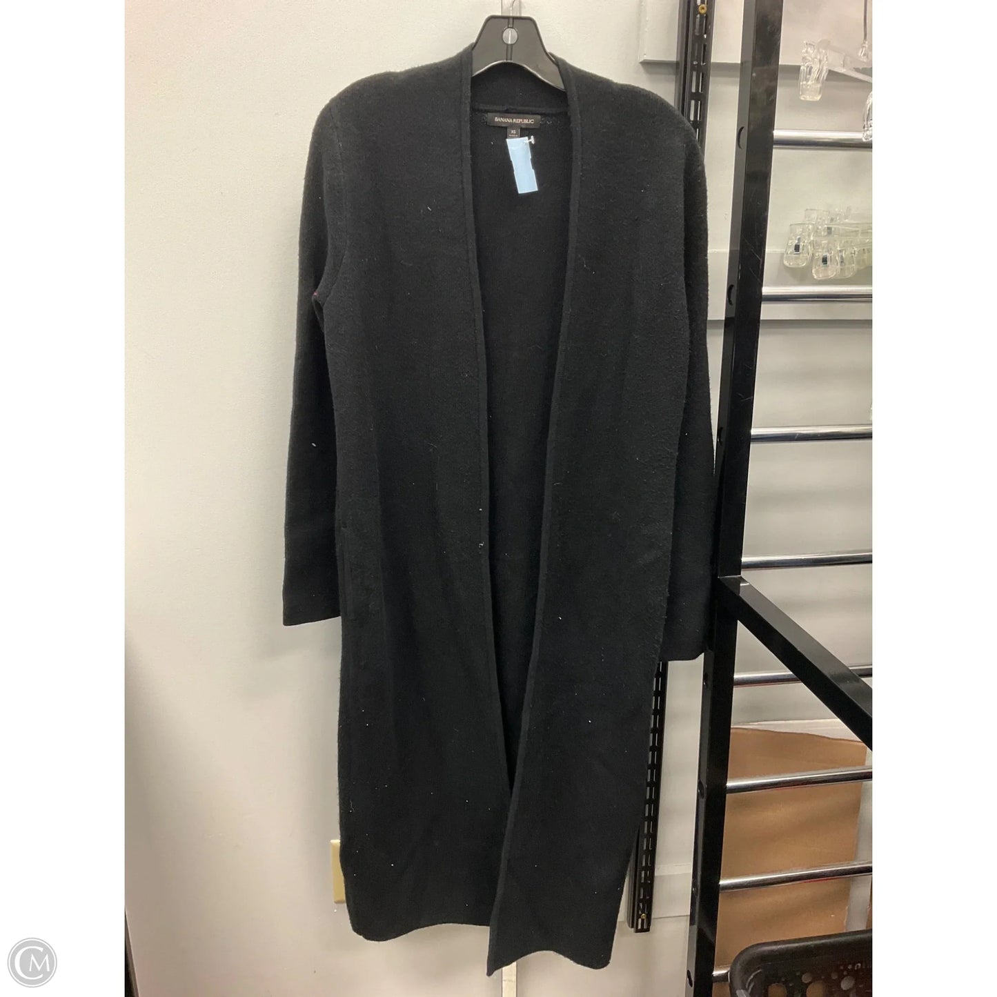 Sweater Cardigan By Banana Republic In Black, Size: Xs