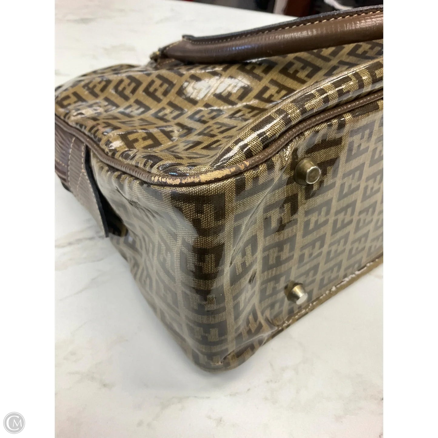 Handbag Luxury Designer By Fendi, Size: Medium