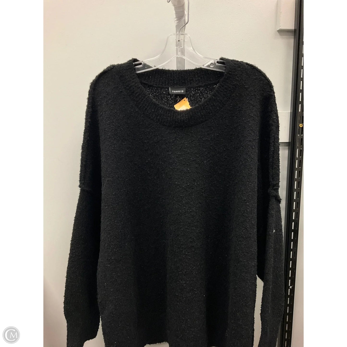 Sweater By Torrid In Black, Size: 3x