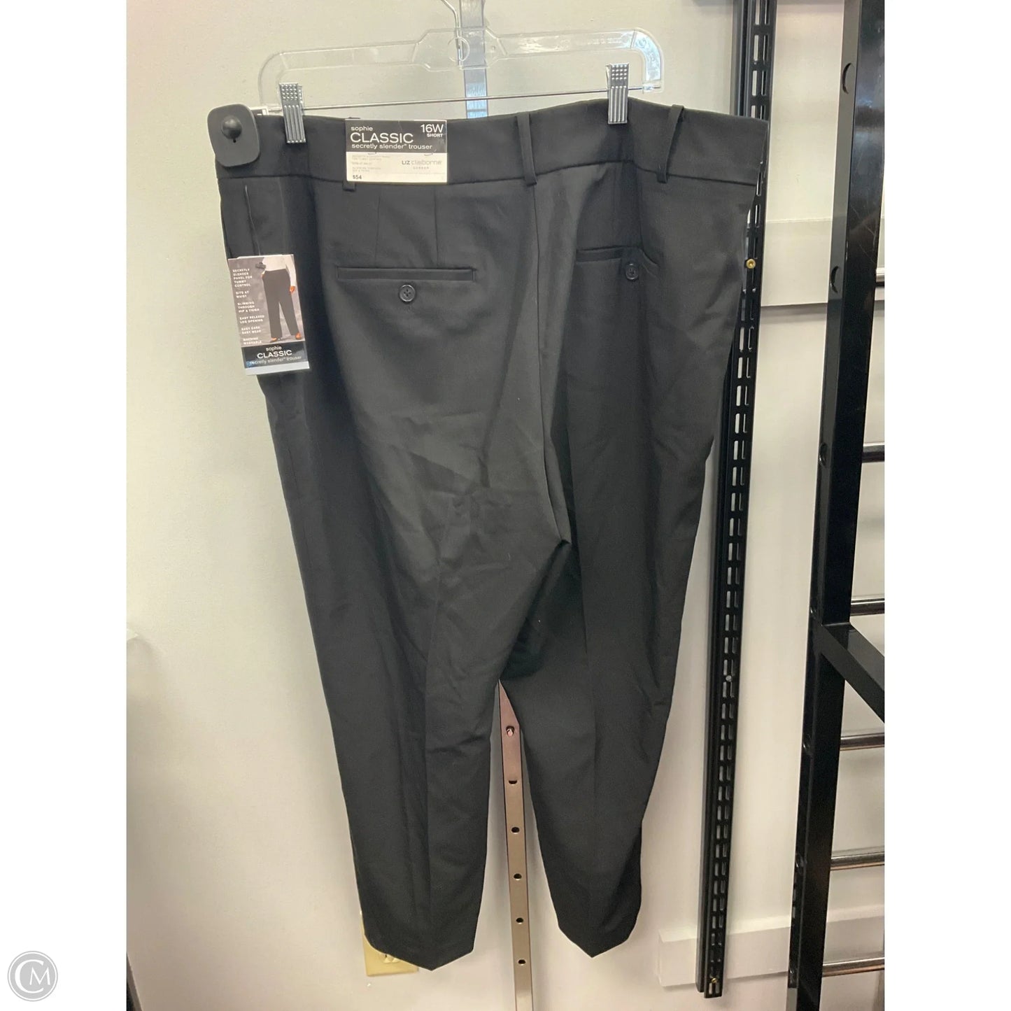 Pants Dress By Liz Claiborne In Black, Size: 16