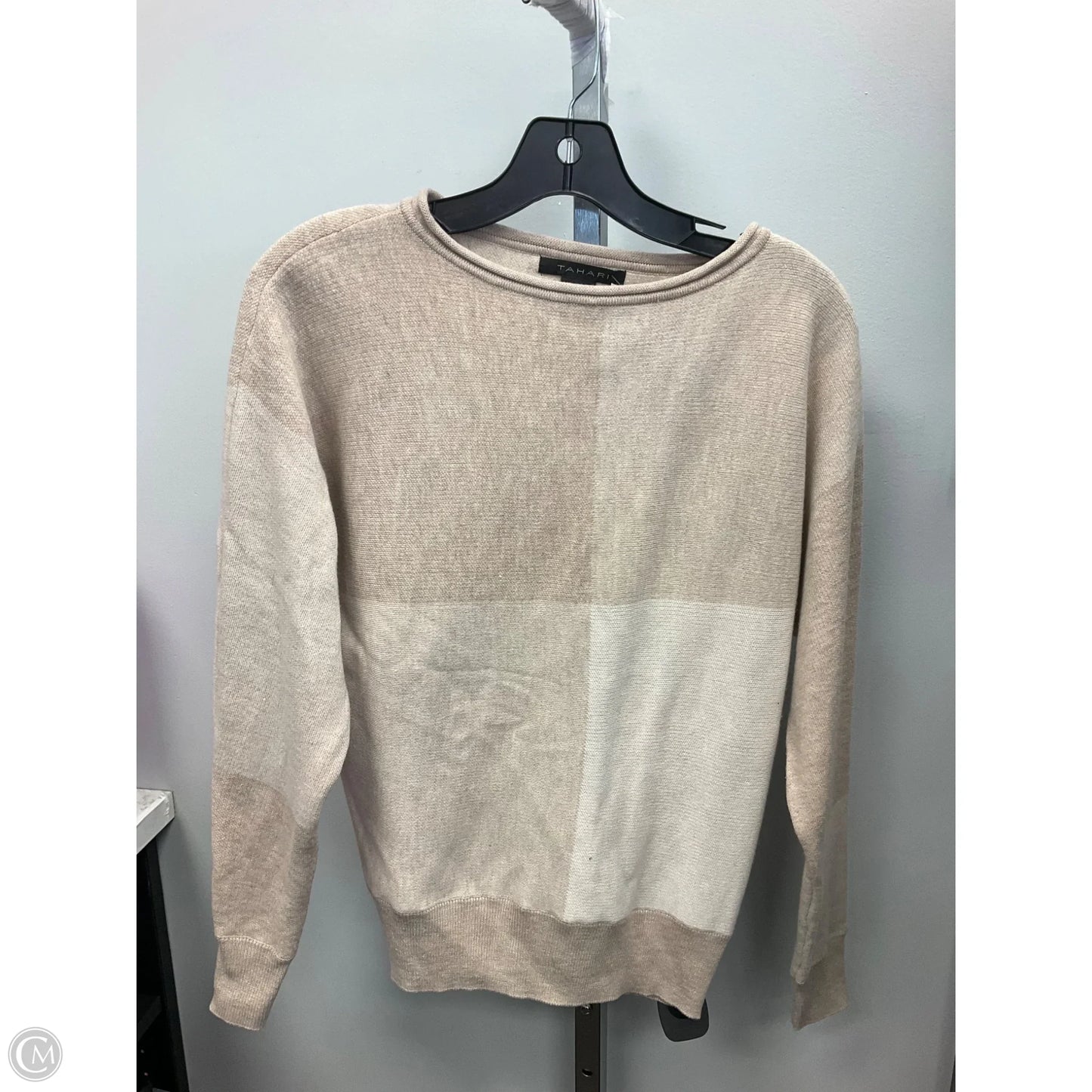 Sweater By Tahari In Cream, Size: Xs