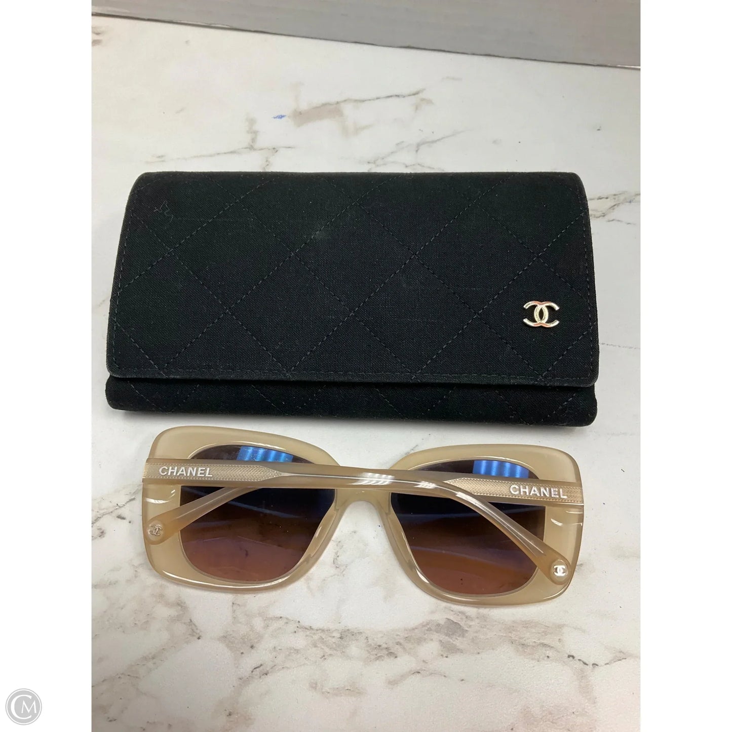 Sunglasses Luxury Designer By Chanel