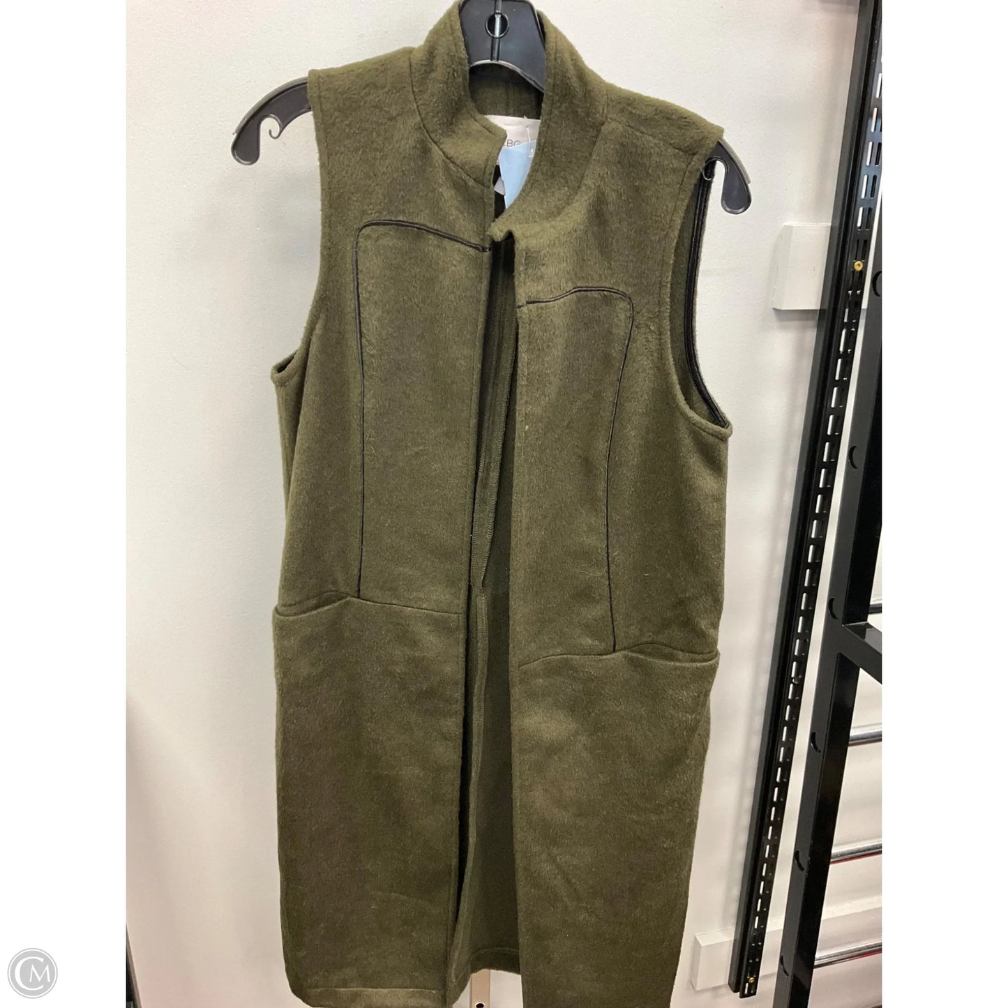Vest Fleece By Bcbgeneration In Green, Size: S