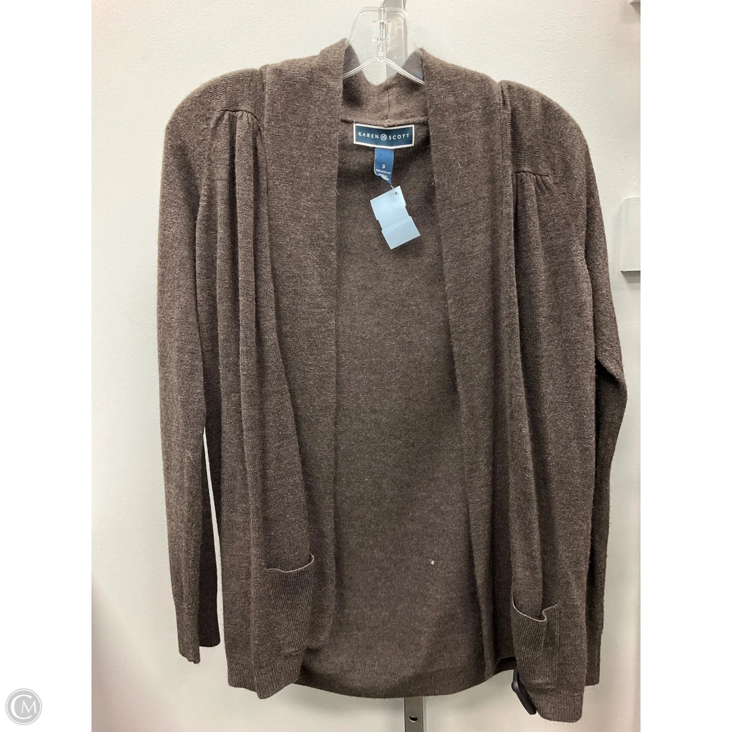 Cardigan By Karen Scott In Brown, Size: S