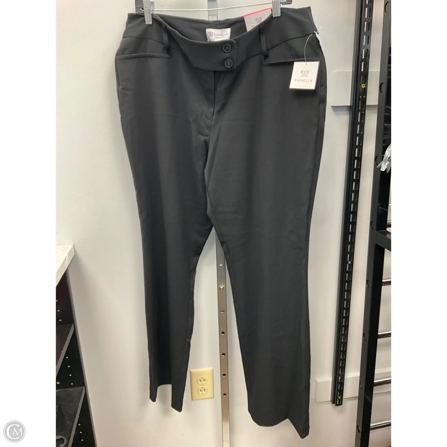 Pants Dress By Rafaella In Black, Size: 16