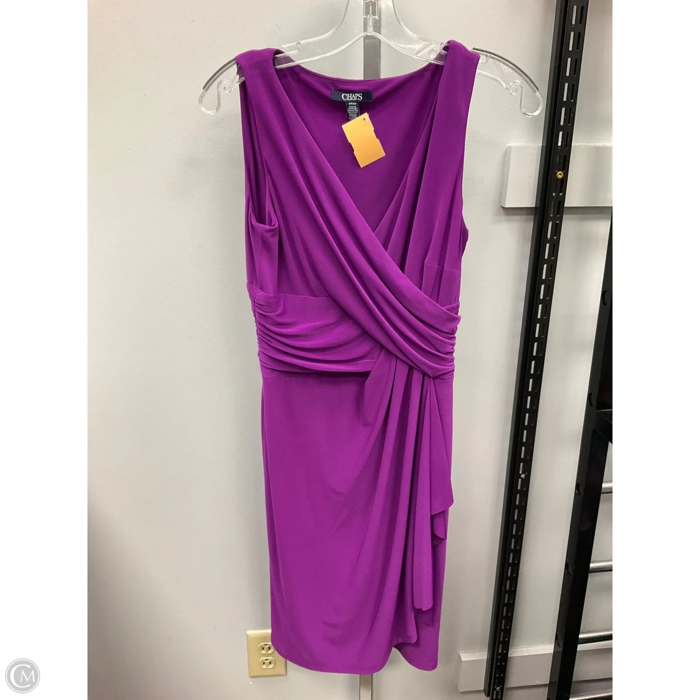 Dress Party Short By Chaps In Purple, Size: S