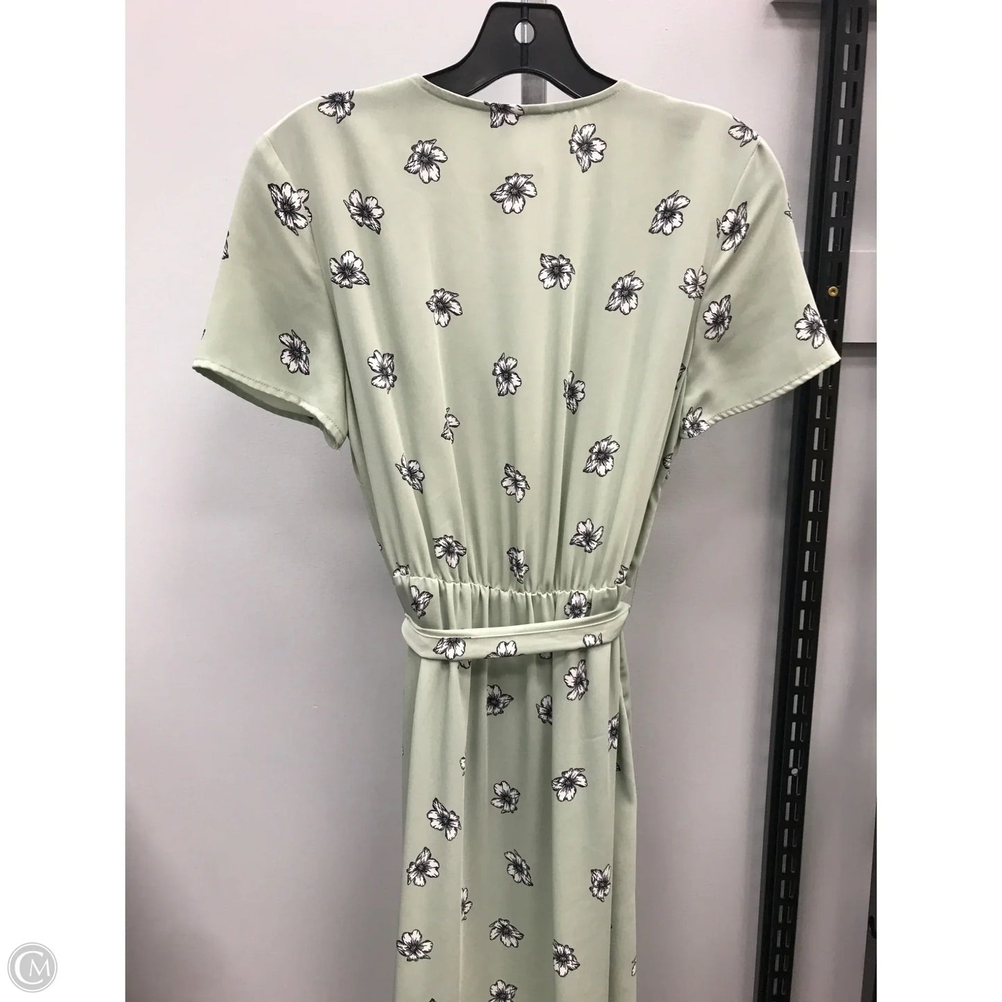 Dress Casual Midi By H&m In Floral Print, Size: 8