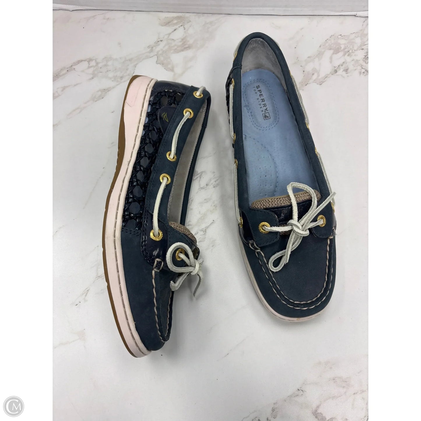 Shoes Flats By Sperry In Navy, Size: 8.5