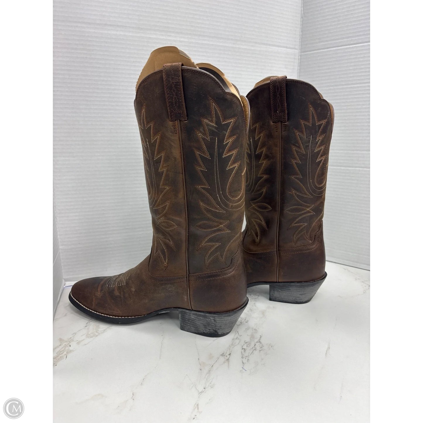 Boots Western By Ariat In Brown, Size: 9