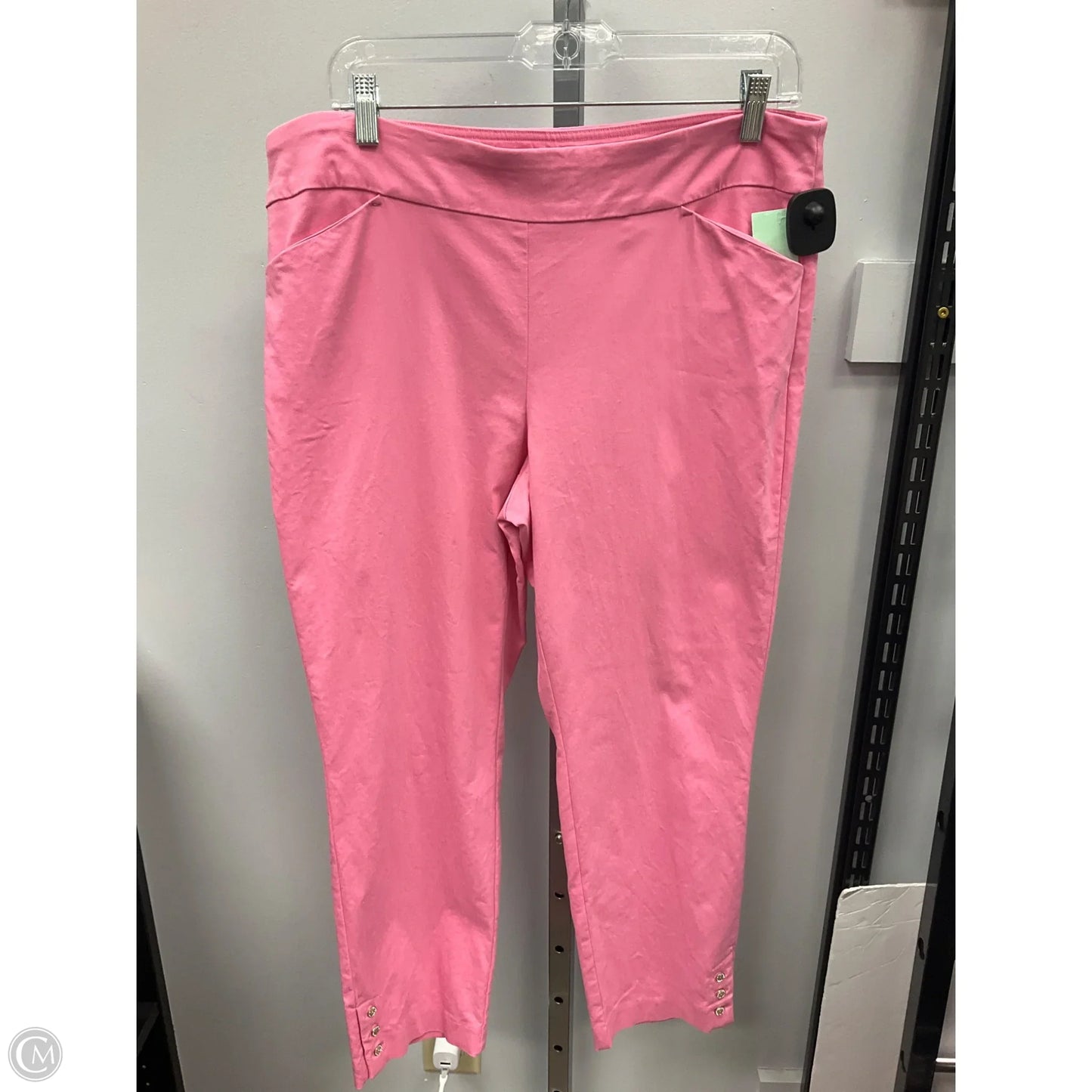 Capris By Counterparts In Pink, Size: L