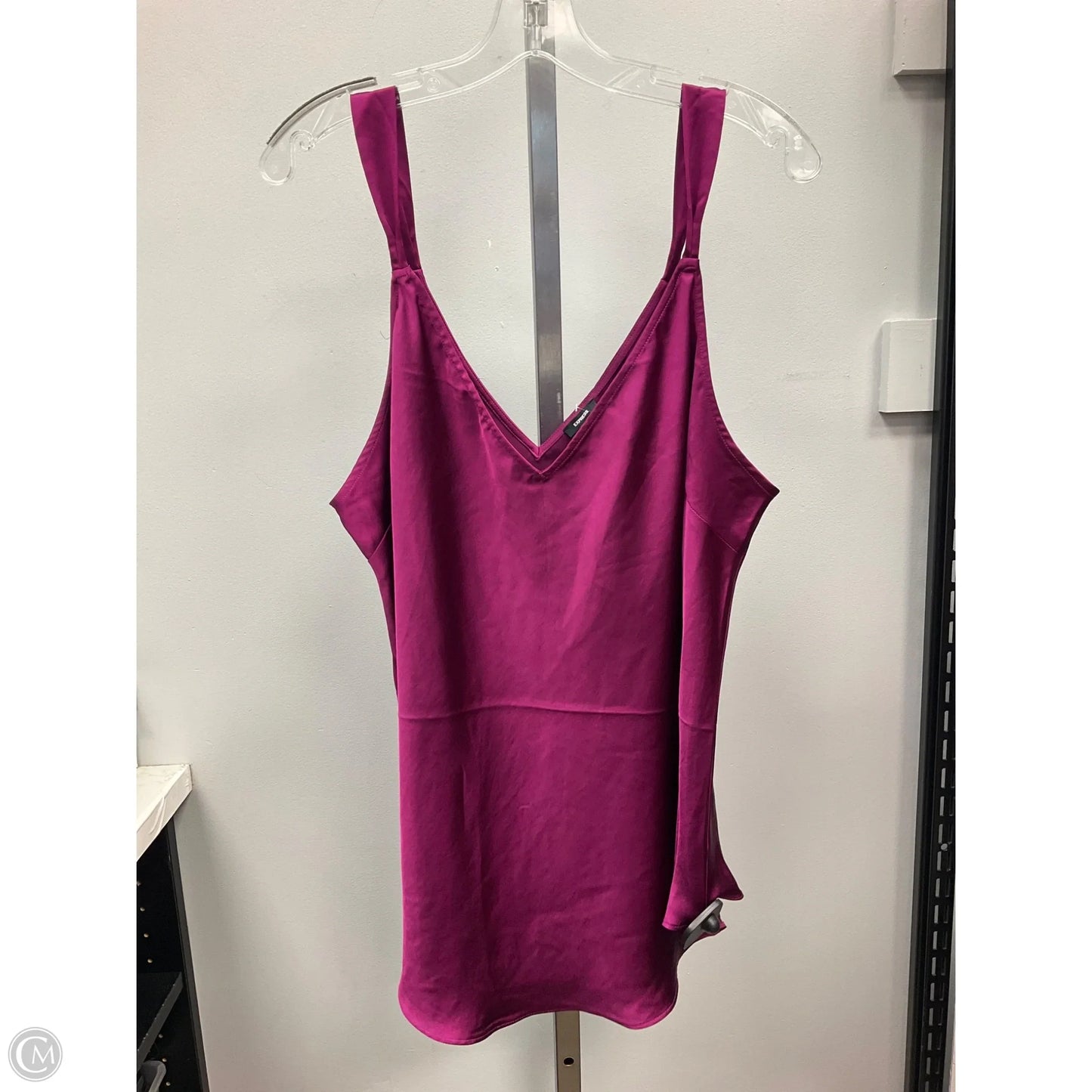 Top Sleeveless By Express In Purple, Size: Xl