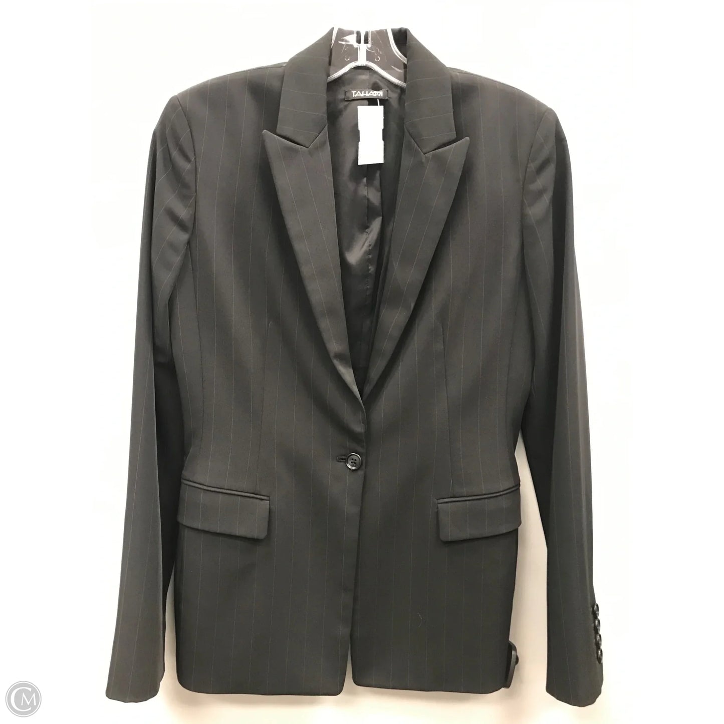 Blazer By Tahari In Black, Size: 4
