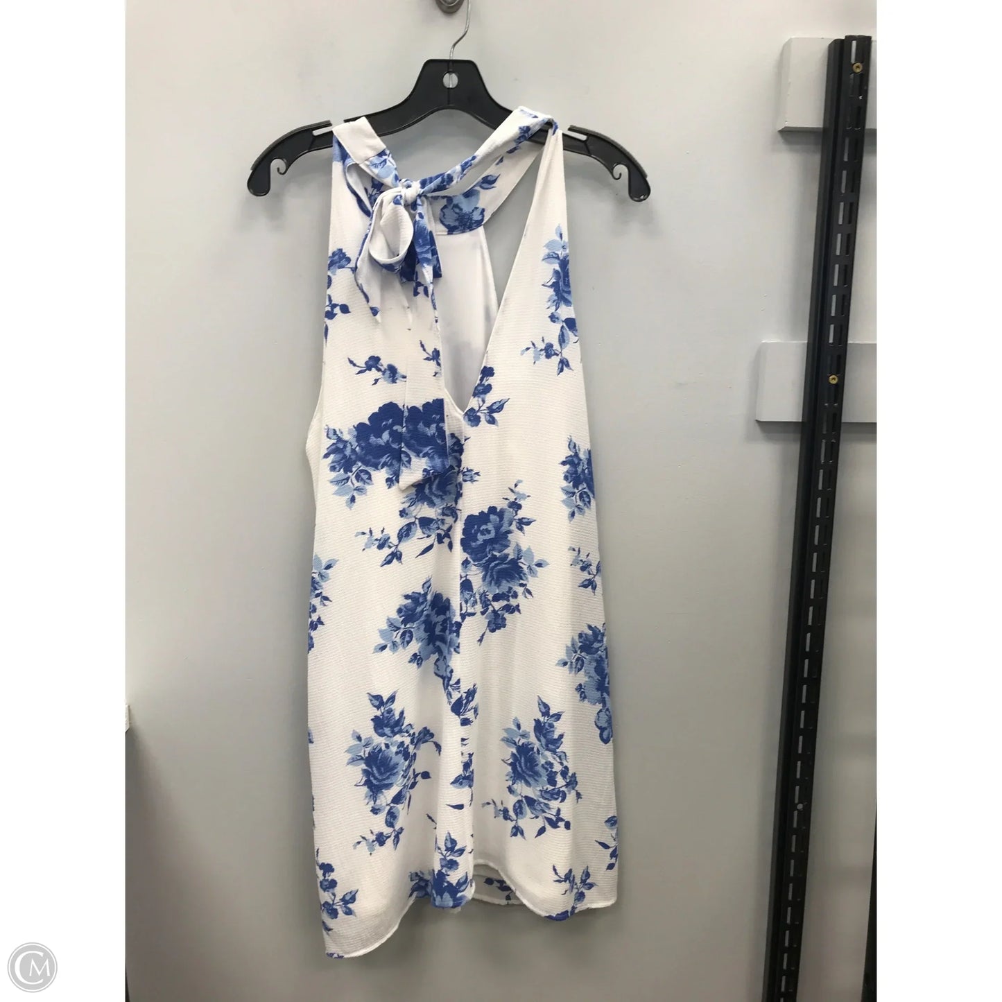 Dress Casual Short By Lulus In Blue & White, Size: M