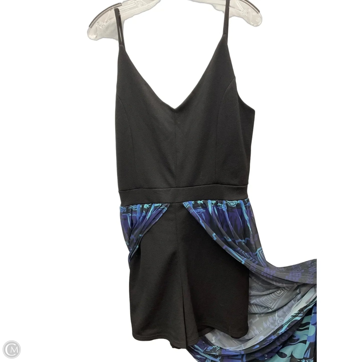 Romper By Disney In Black & Blue, Size: 2x