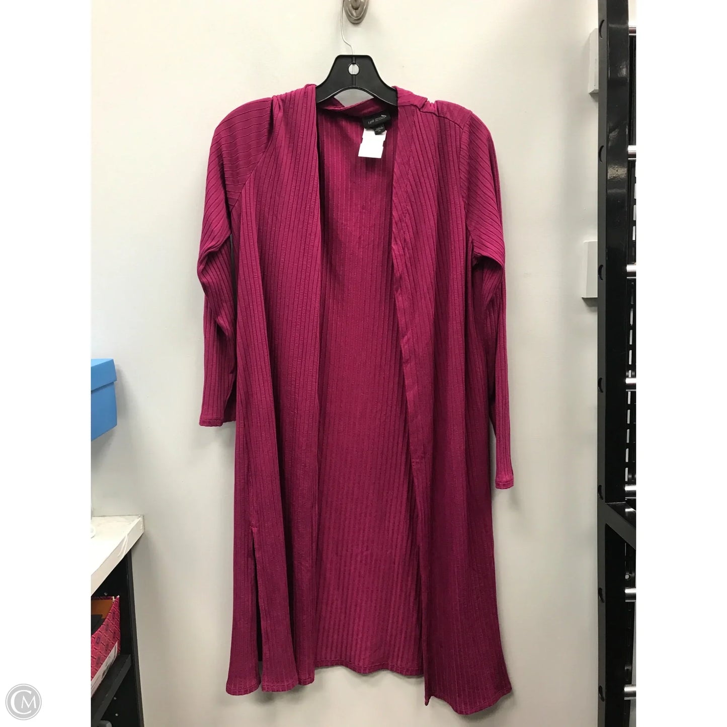 Cardigan By J. Jill In Maroon, Size: Xs