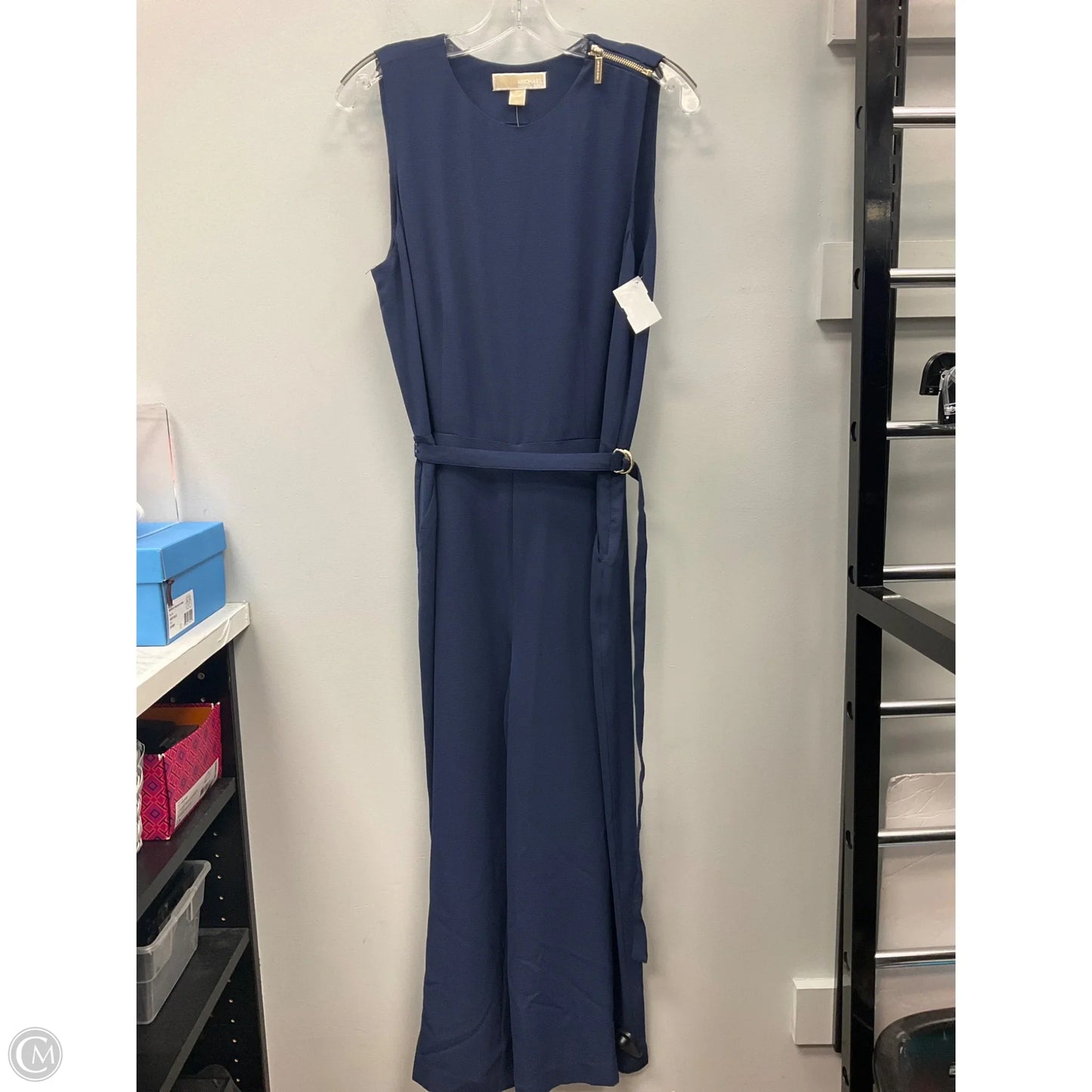 Jumpsuit By Michael By Michael Kors In Navy, Size: 10