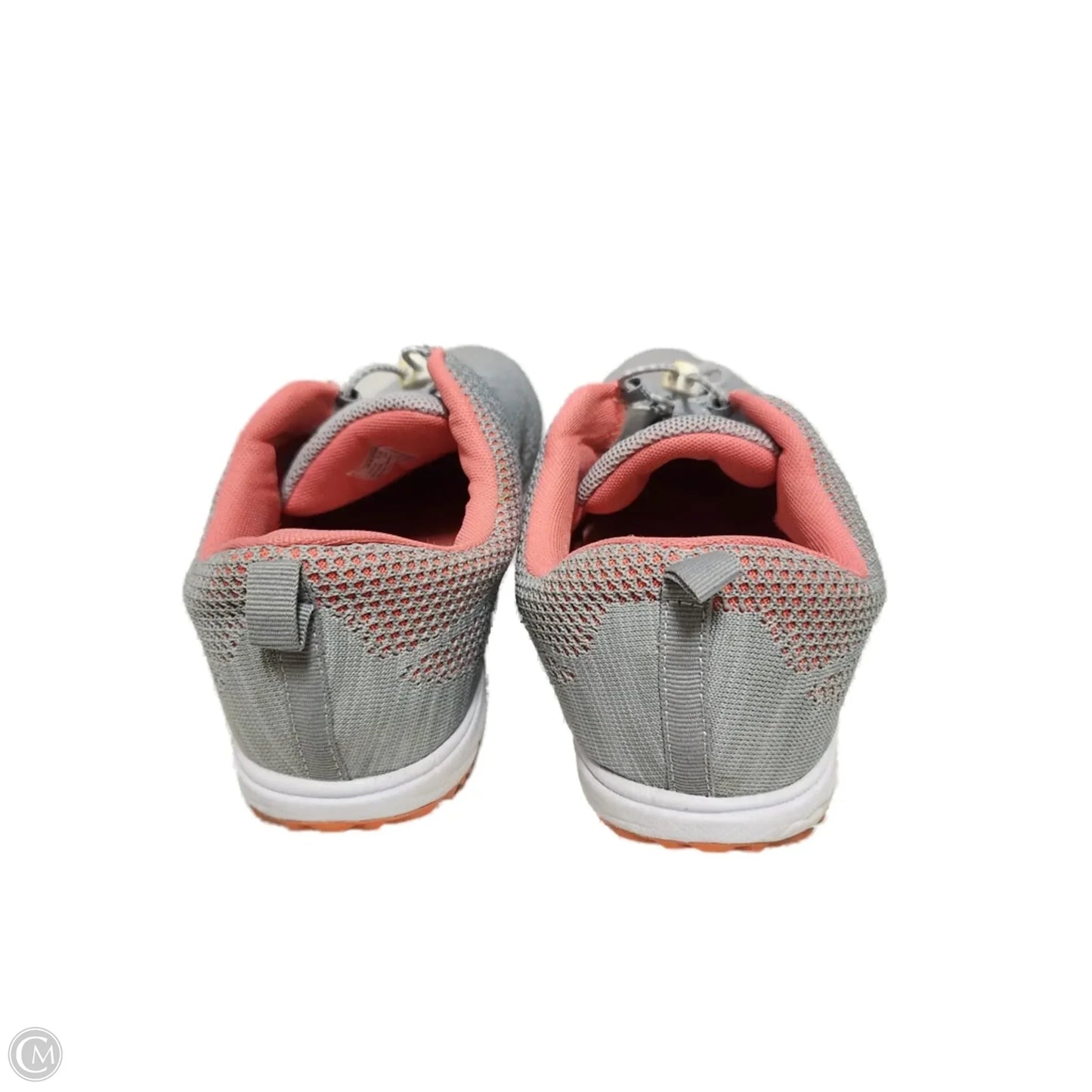 Shoes Sneakers By Clothes Mentor In Grey & Pink, Size: 12