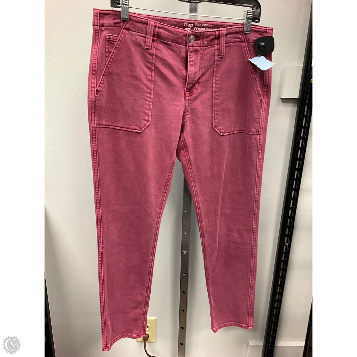 Jeans Straight By Gap In Pink, Size: 8