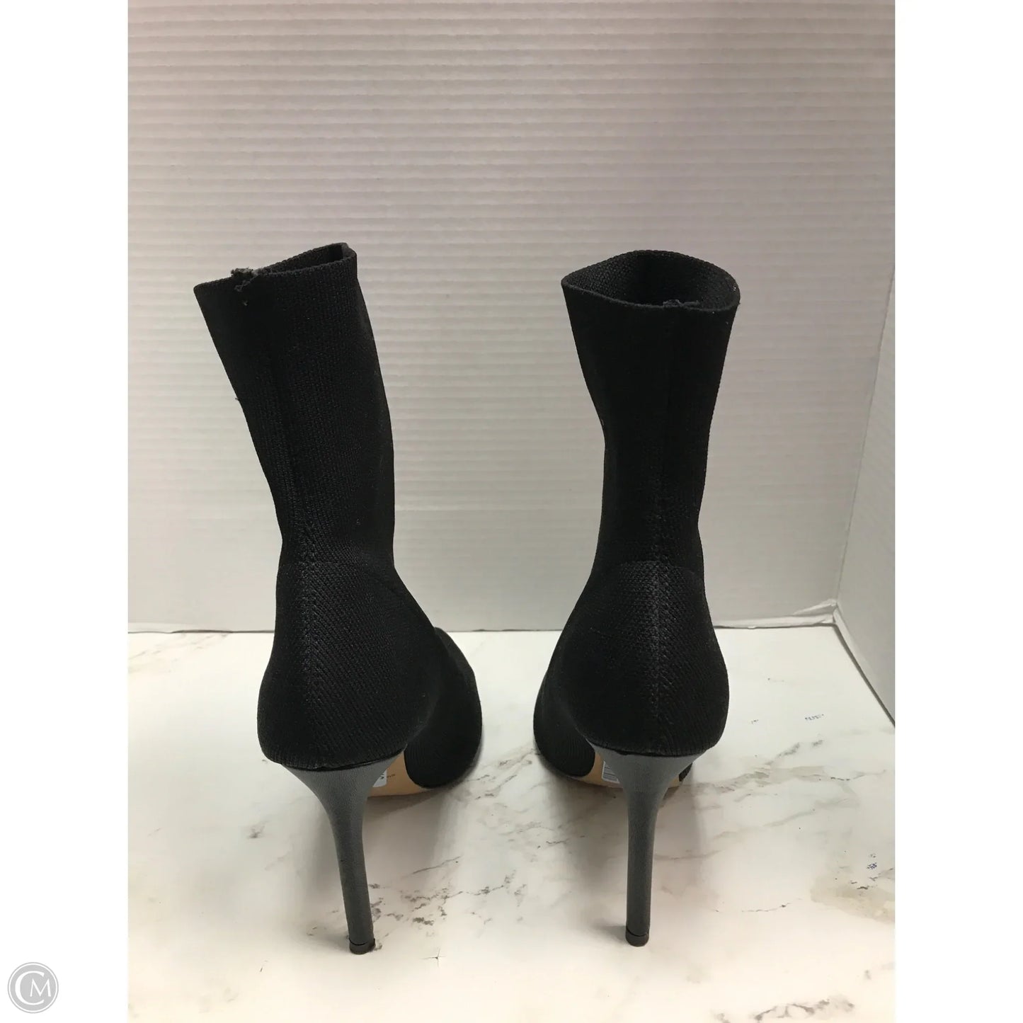 Boots Ankle Heels By Express In Black, Size: 6