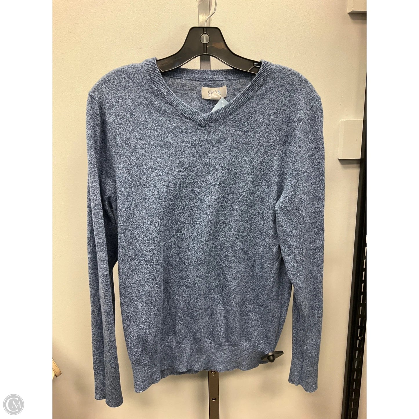 Top Long Sleeve By Croft And Barrow In Blue, Size: S