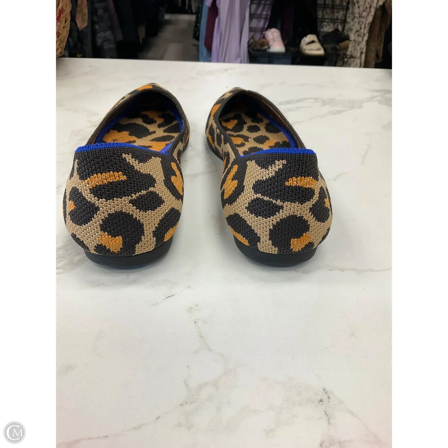 Shoes Flats By Rothys In Animal Print, Size: 9