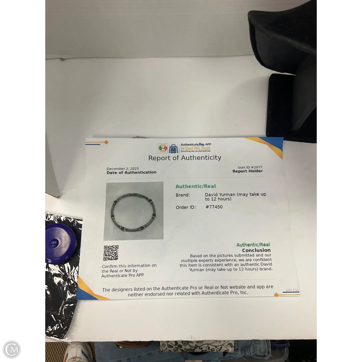 Necklace Luxury Designer By David Yurman