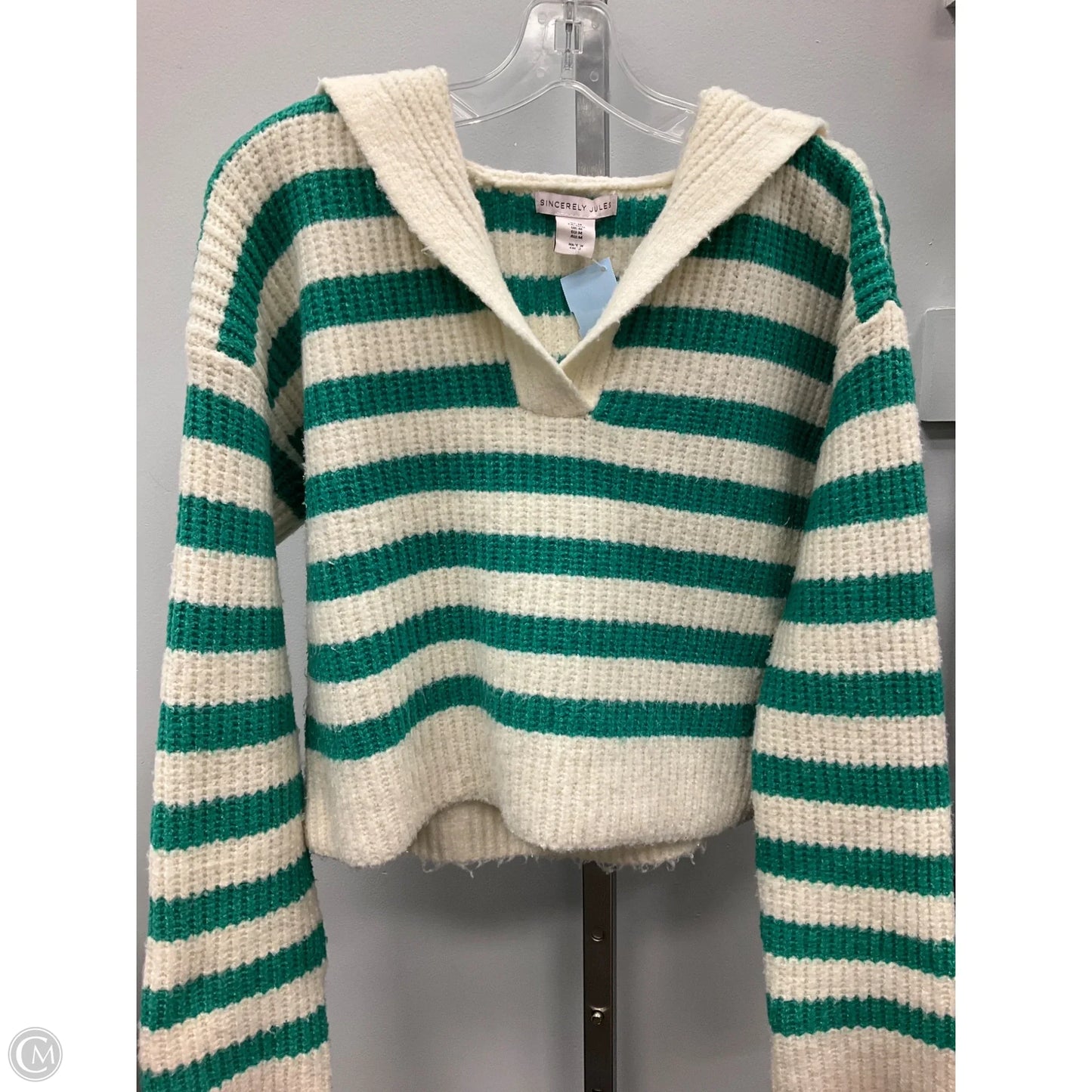 Sweater By Sincerely Jules In Striped Pattern, Size: M