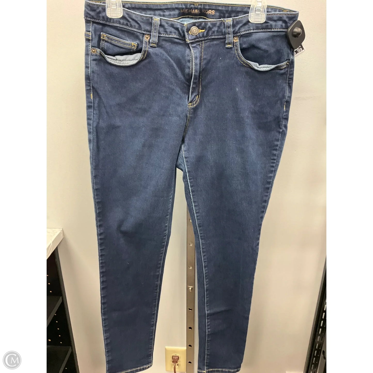 Jeans Designer By Michael Kors In Blue Denim, Size: 10