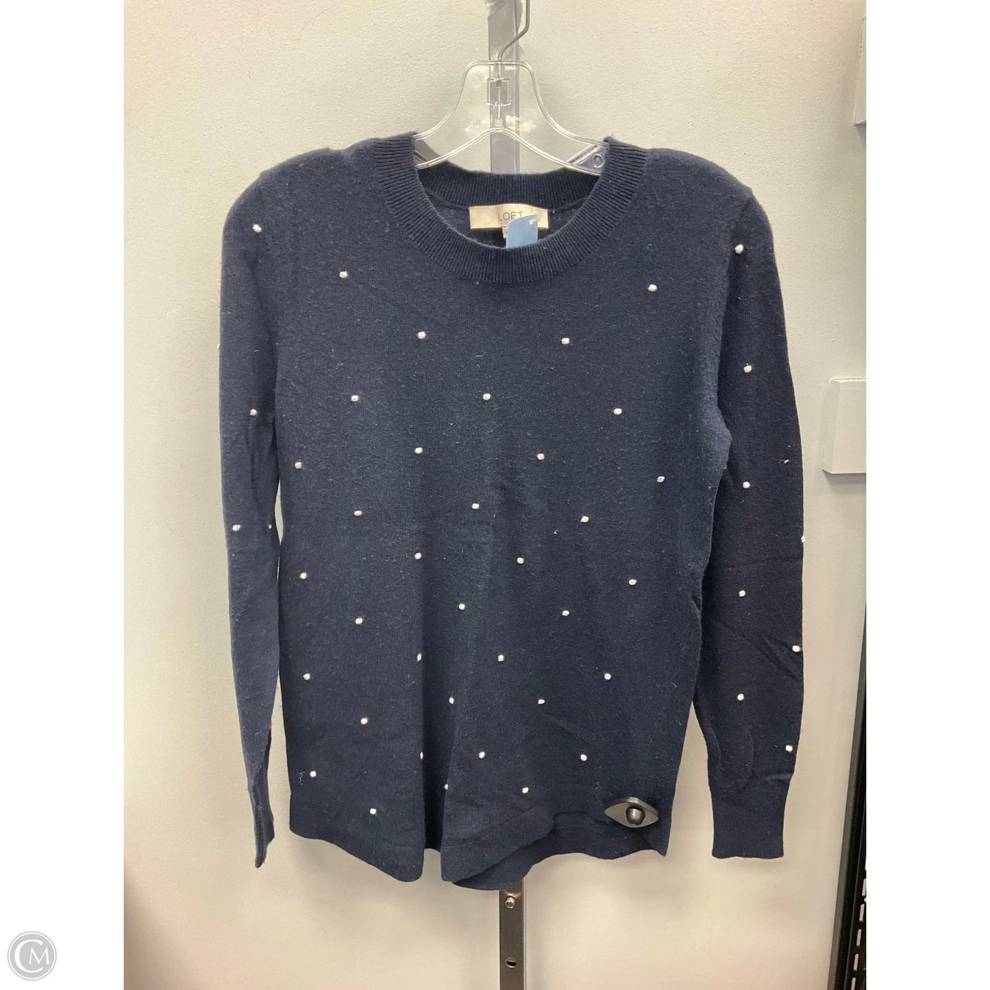 Sweater By Loft In Navy, Size: Xs