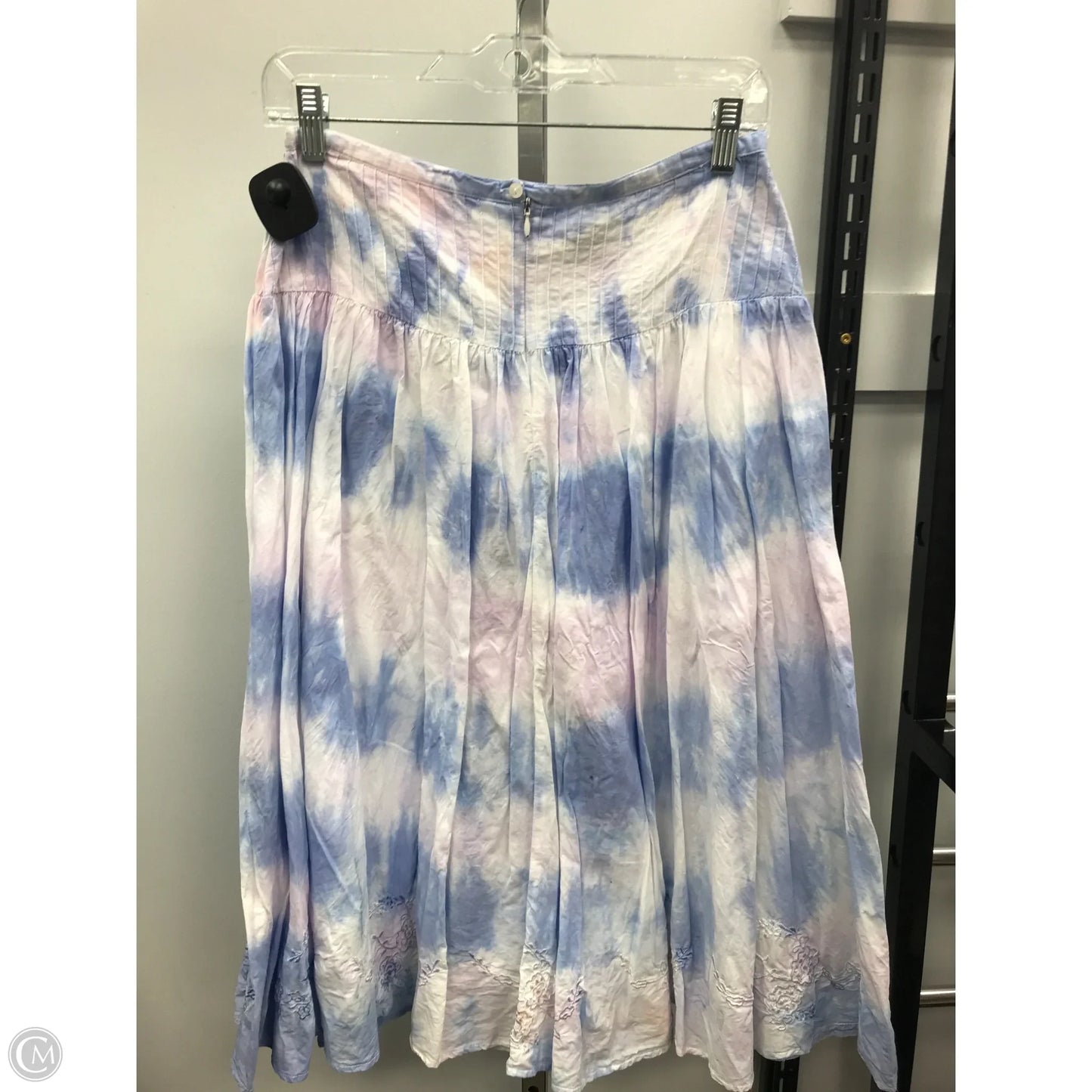 Skirt Midi By Ana In Blue & White, Size: 4p