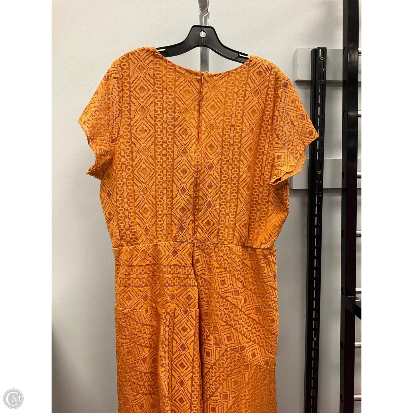 Dress Casual Midi By Cmc In Copper, Size: 14
